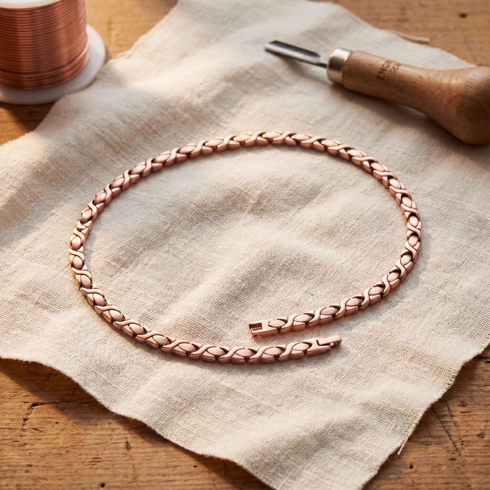 Rita's Cedar Copper Necklace
