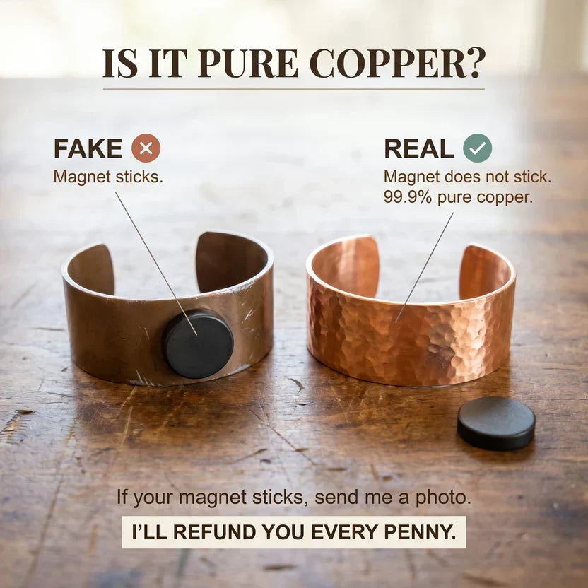 Rita's Moon Copper Bracelet