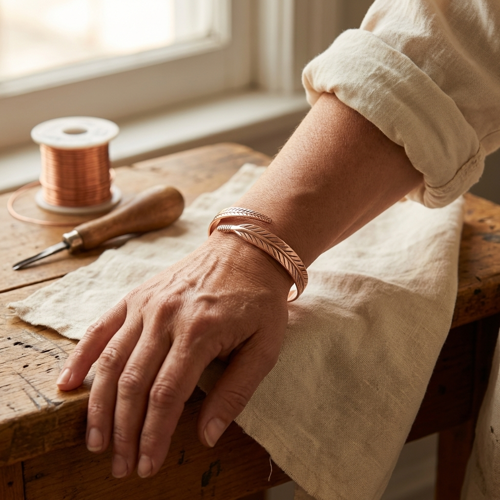 Rita's Root Copper Bracelet