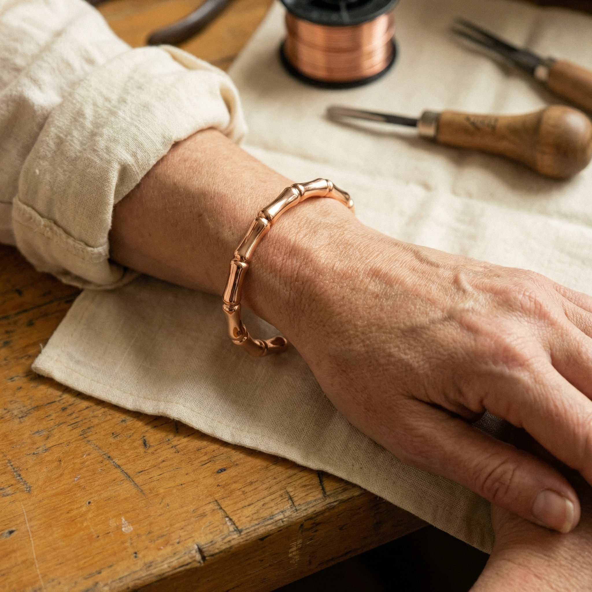 Rita's Grove Copper Bracelet