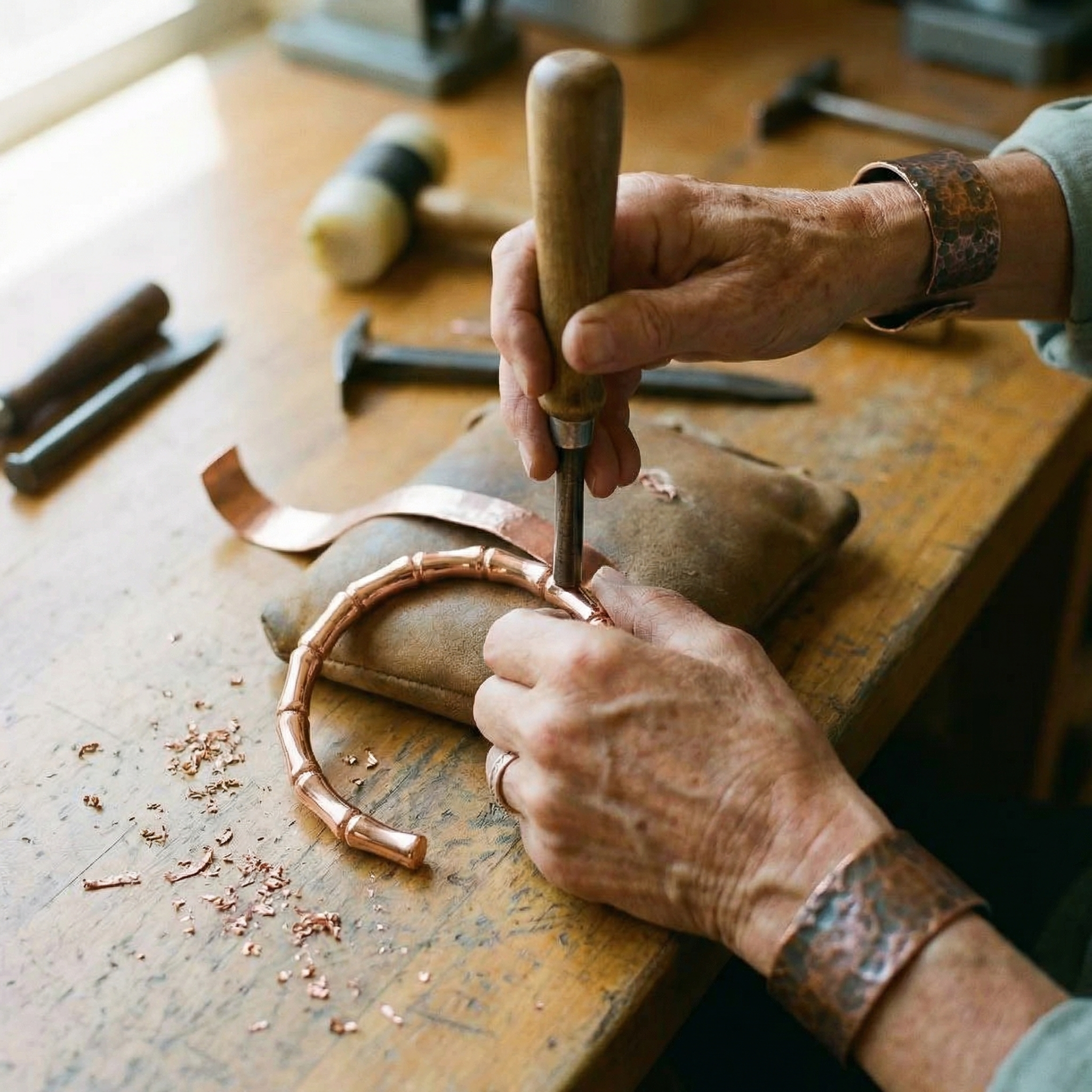 Rita's Grove Copper Bracelet