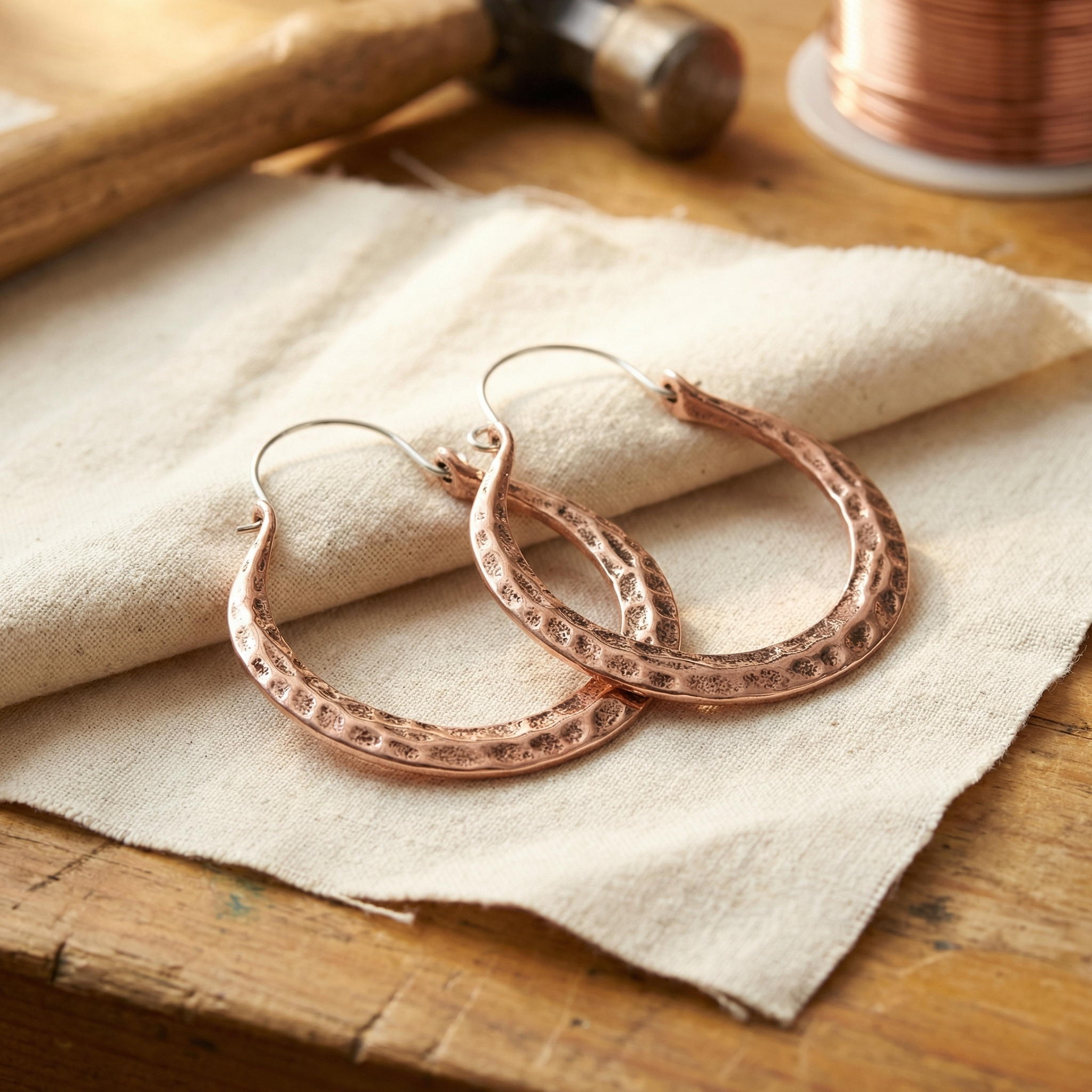 Rita's Ember Copper Earrings