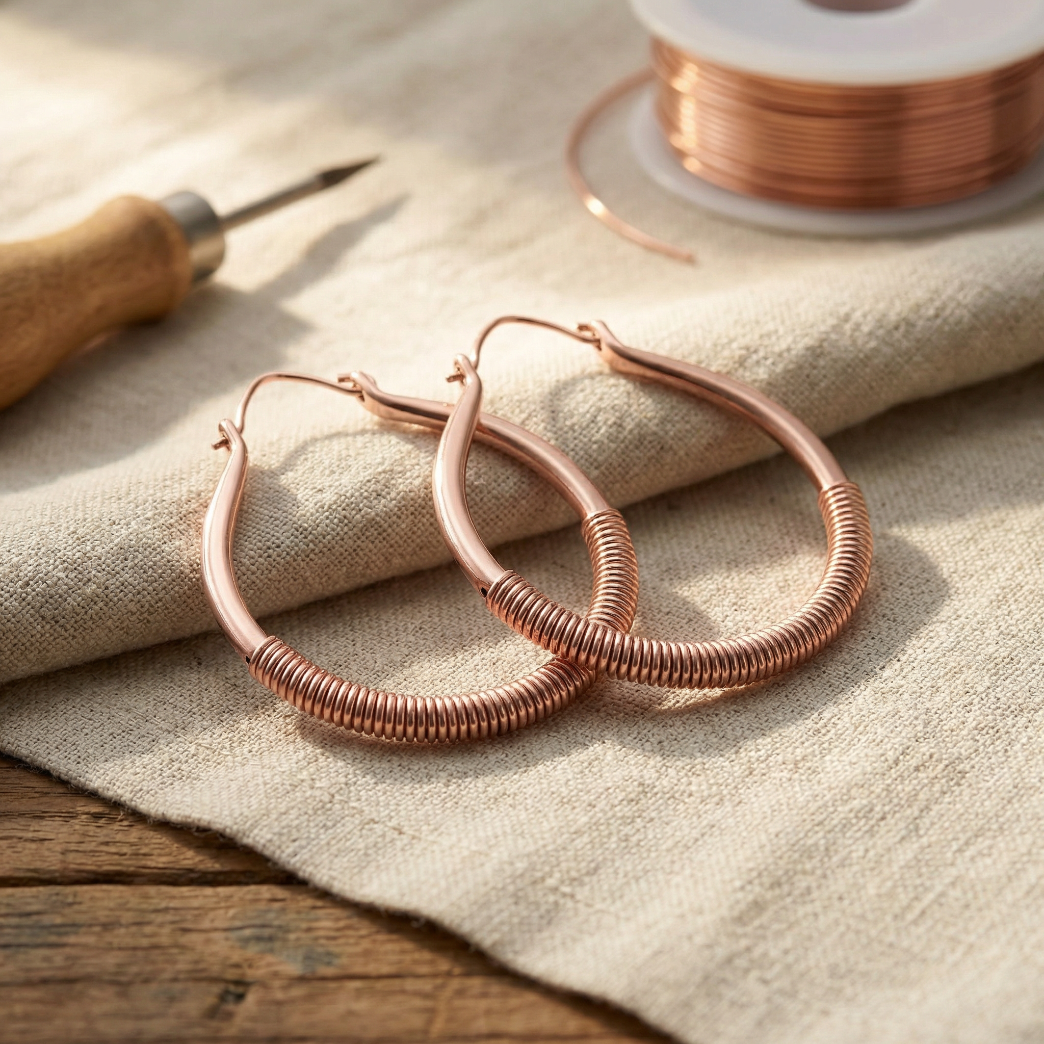 Rita's Creek Copper Earrings