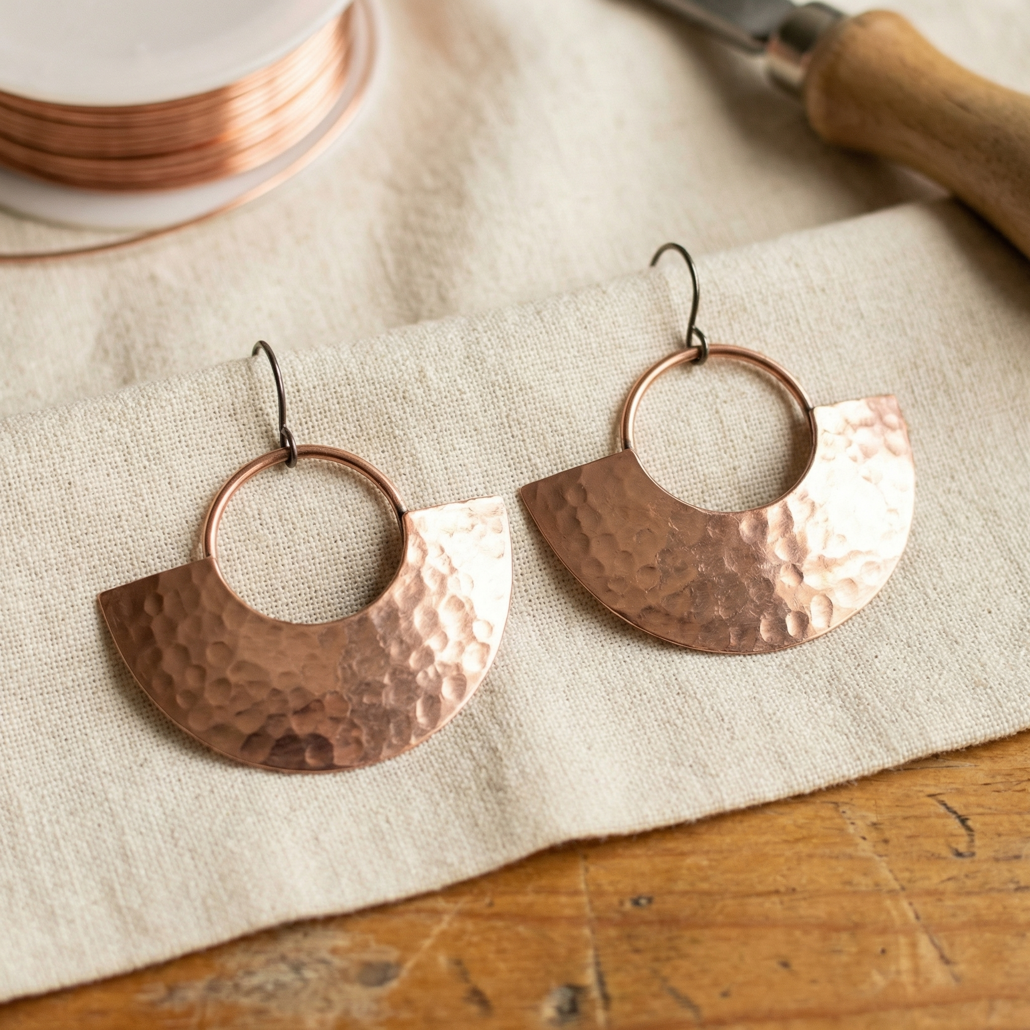 Rita's Sol Copper Earrings