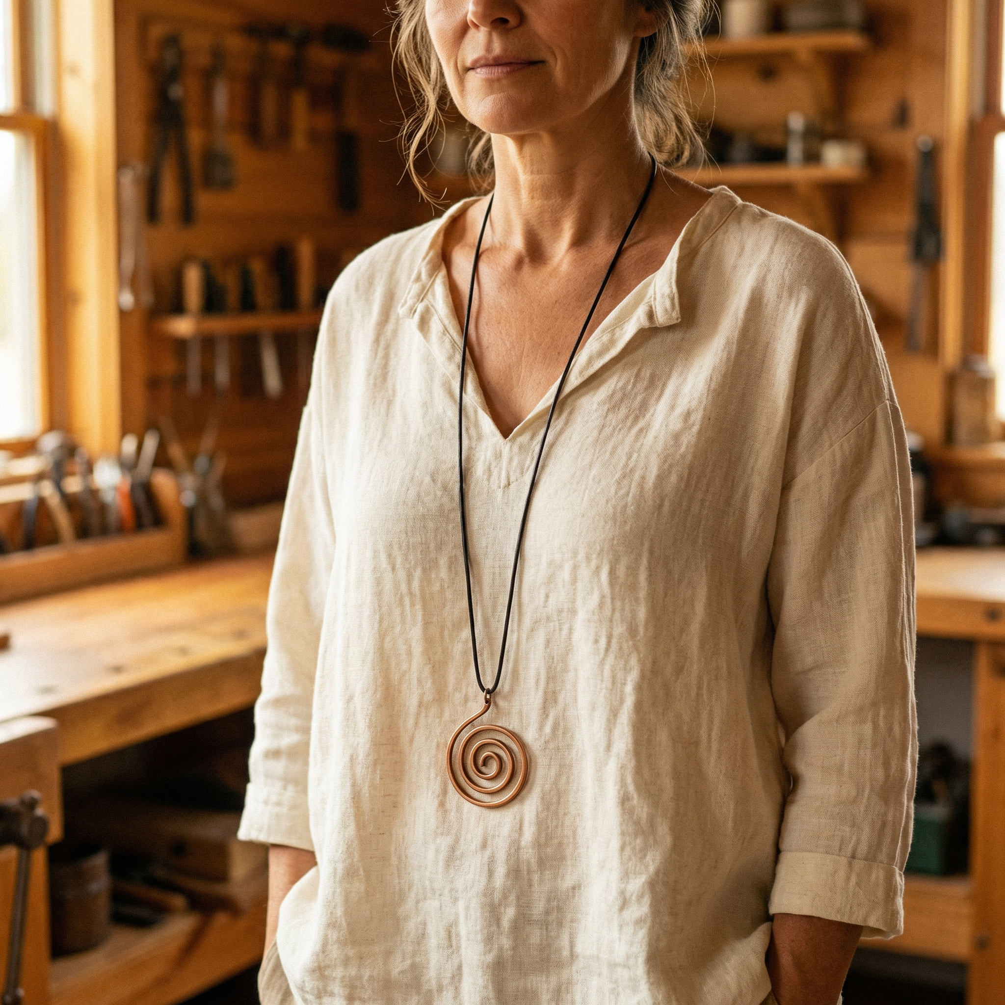 Rita's Mesa Copper Necklace