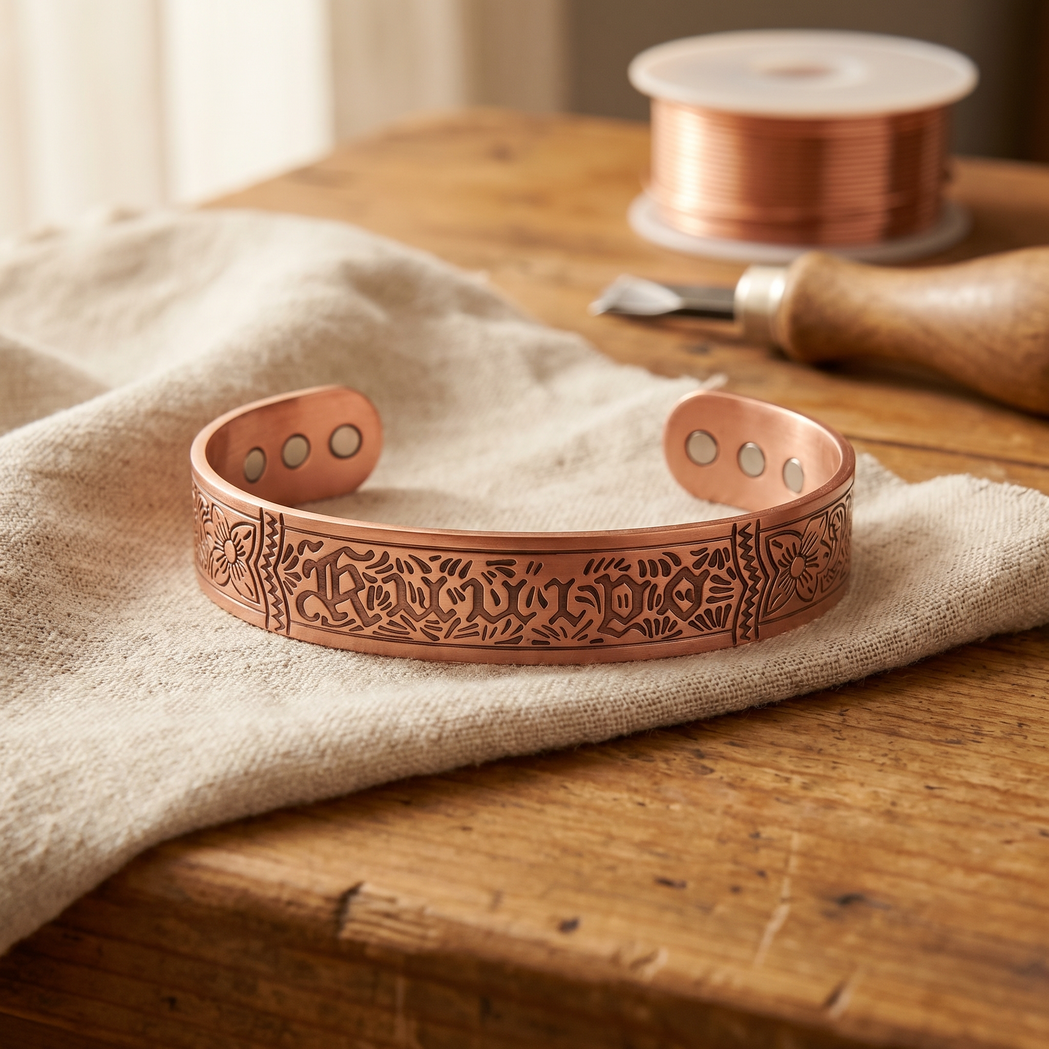 Rita's Drift Copper Bracelet