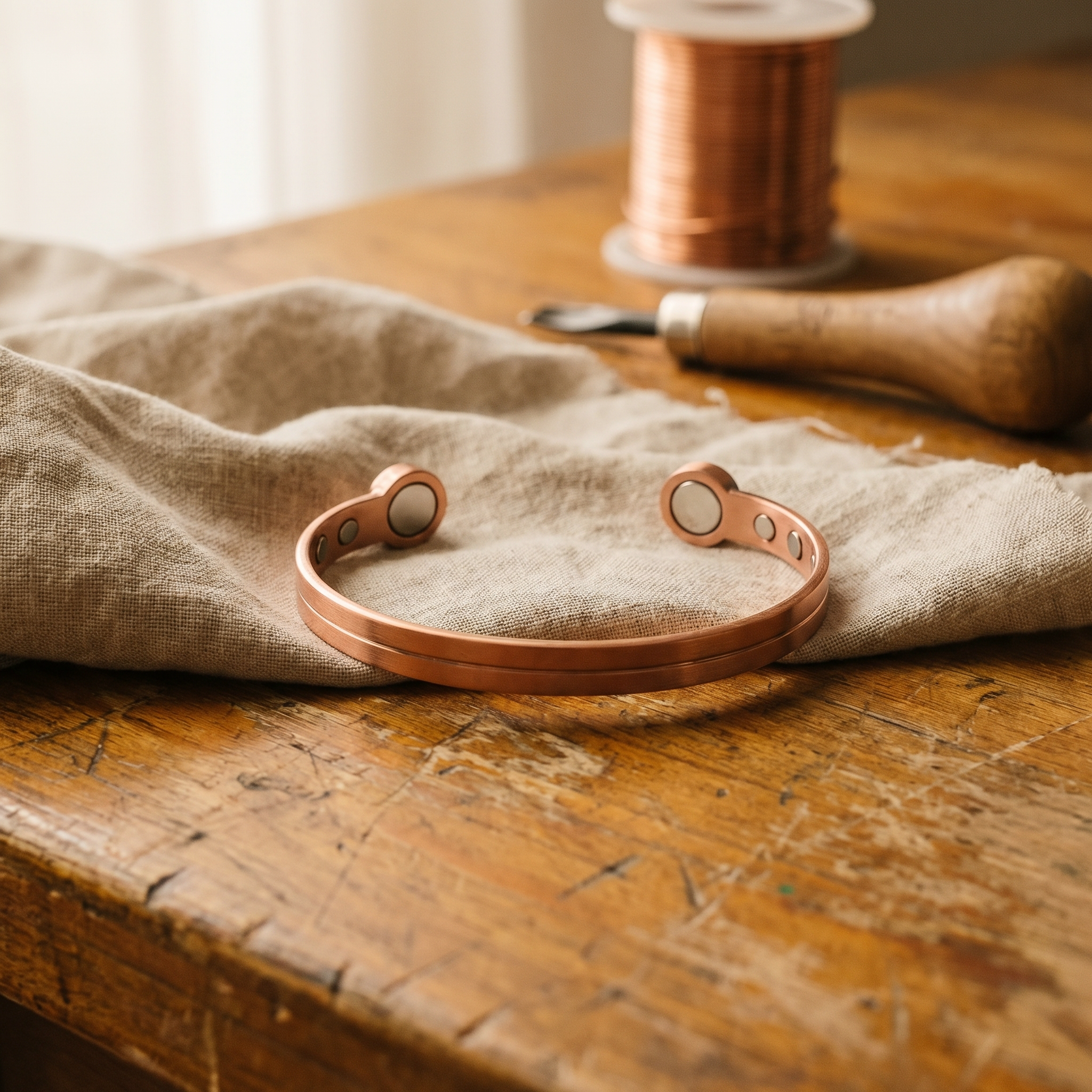 Rita's Wick Copper Bracelet