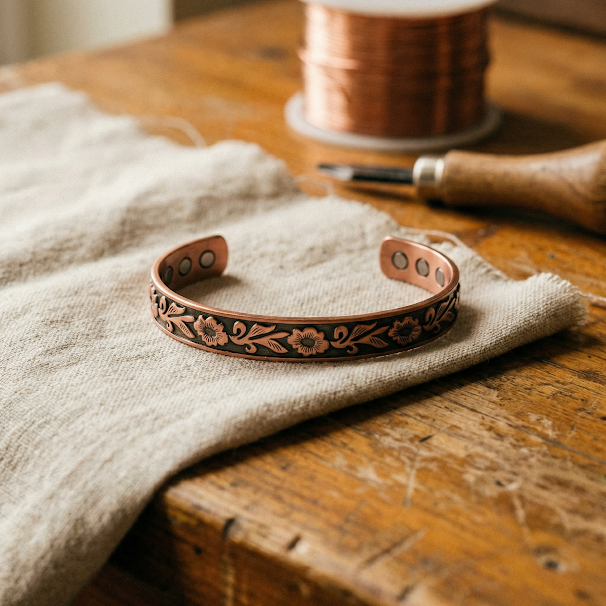 Rita's Vine Copper Bracelet