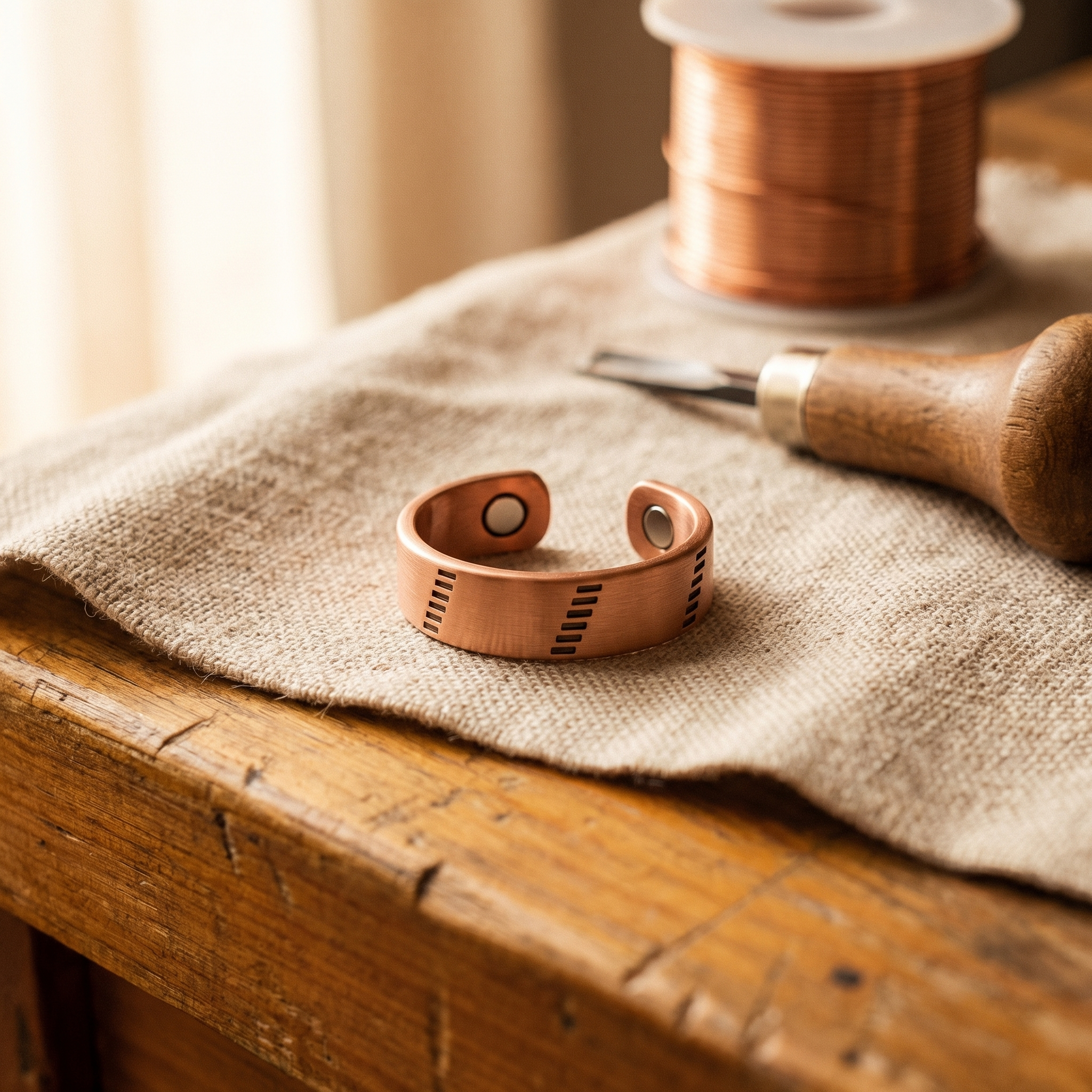 Rita's Hearth Copper Ring