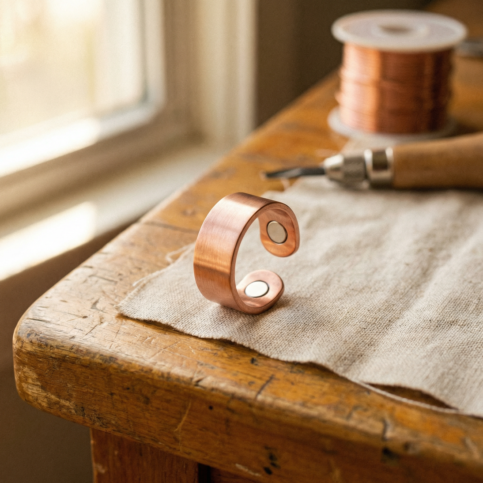 Rita's Weld Copper Ring
