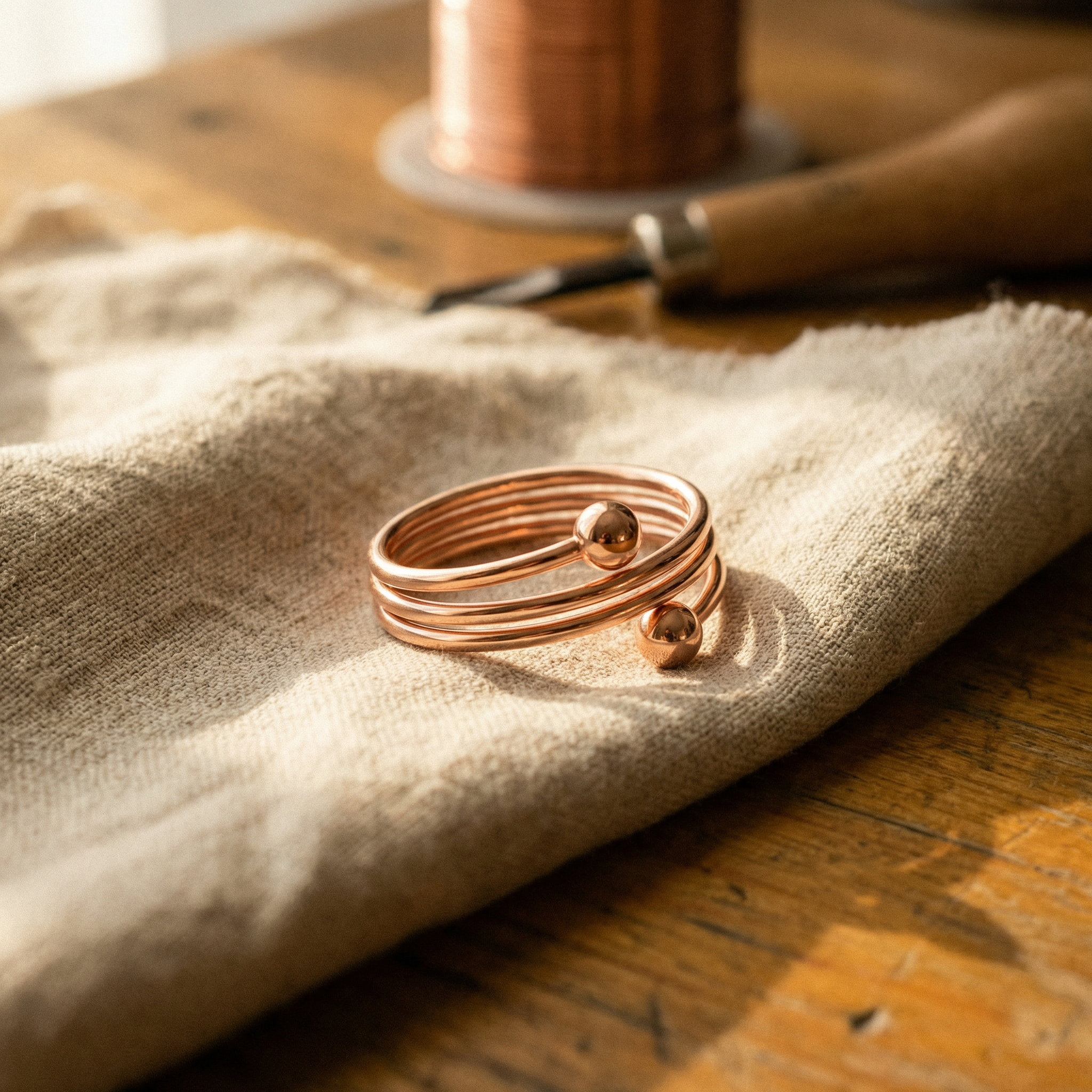 Rita's Silt Copper Ring