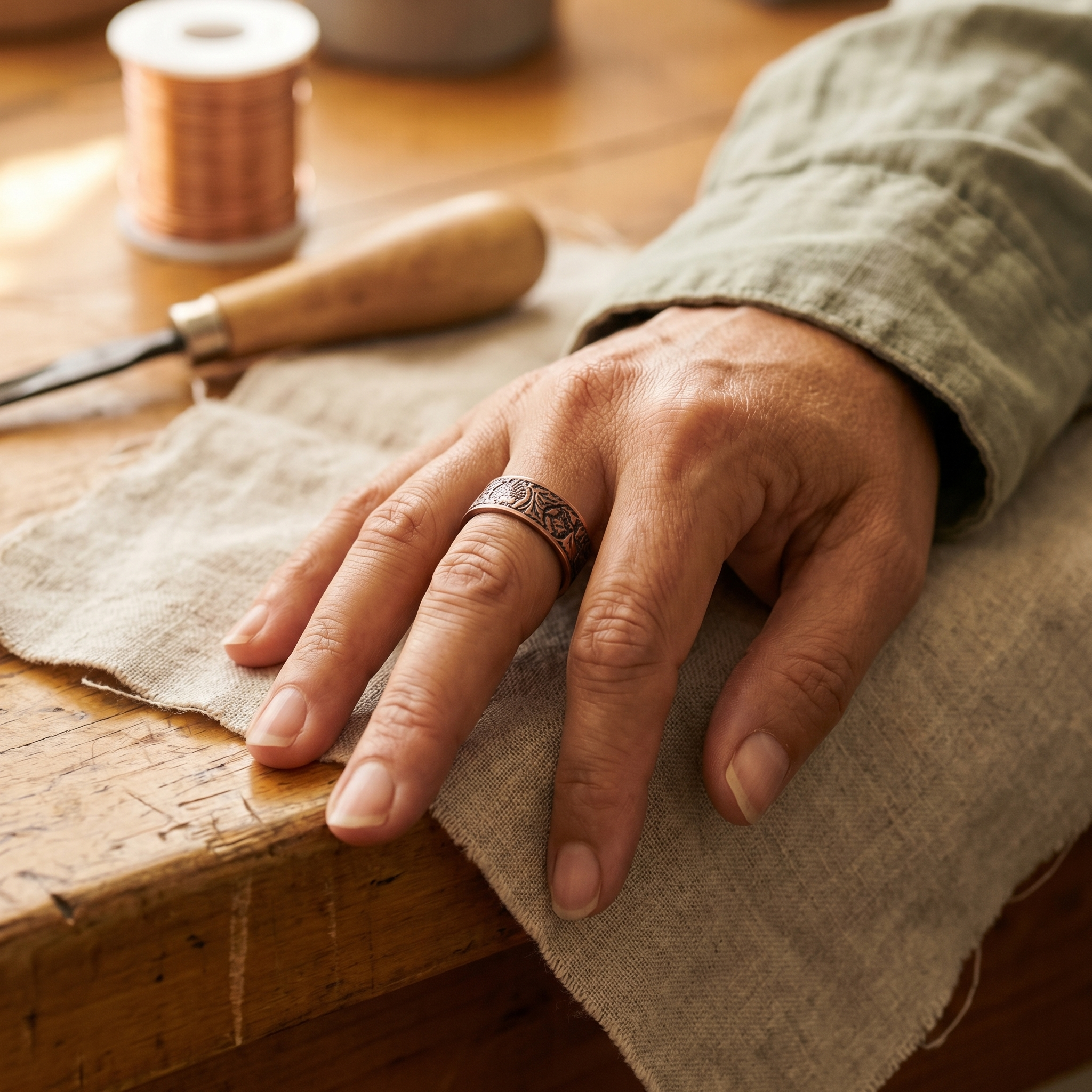 Rita's Bole Copper Ring
