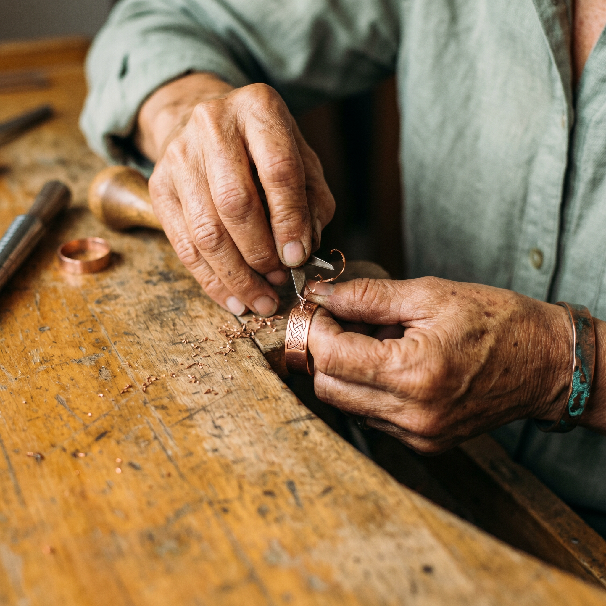 Rita's Fen Copper Ring
