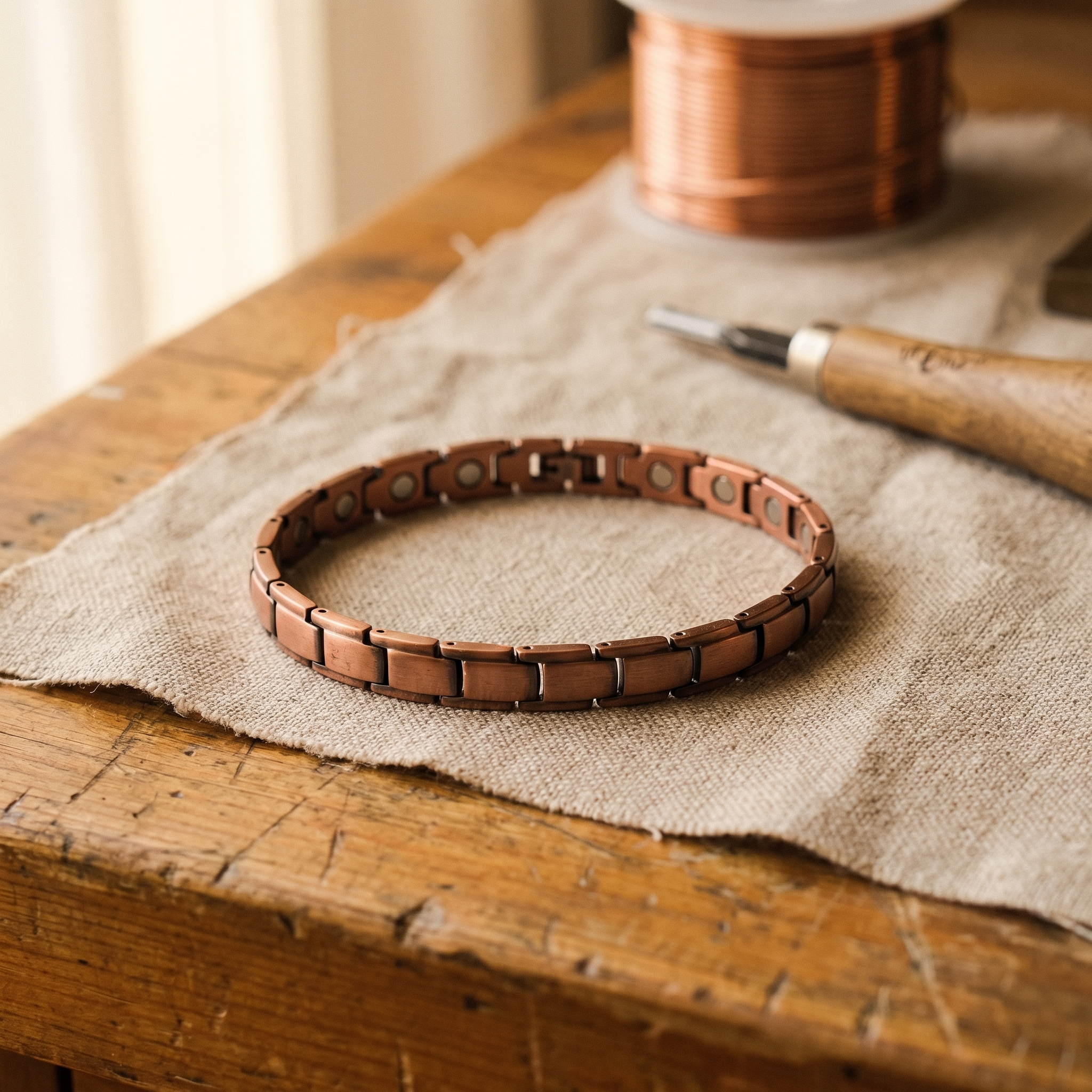 Rita's Shore Copper Anklet