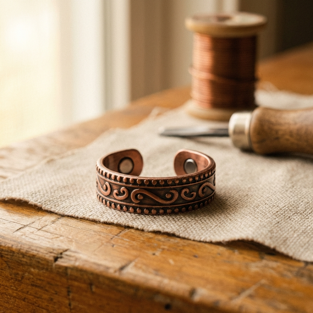 Rita's Fern Copper Ring