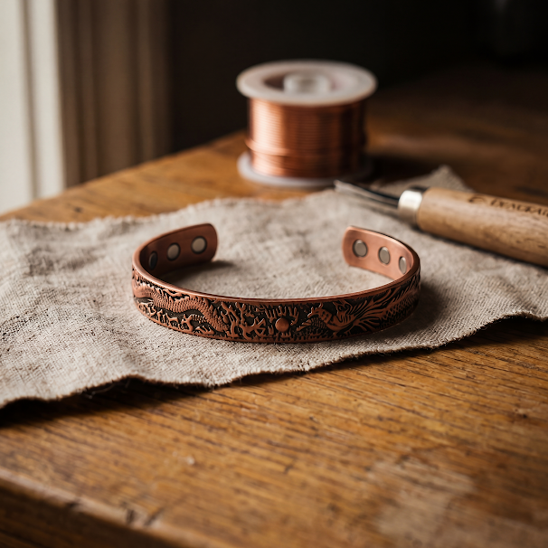 Rita's Loam Copper Bracelet