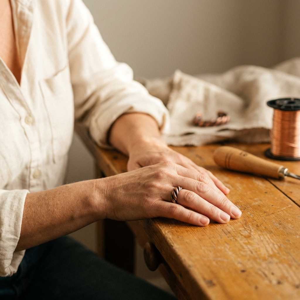 Rita's Tine Copper Ring