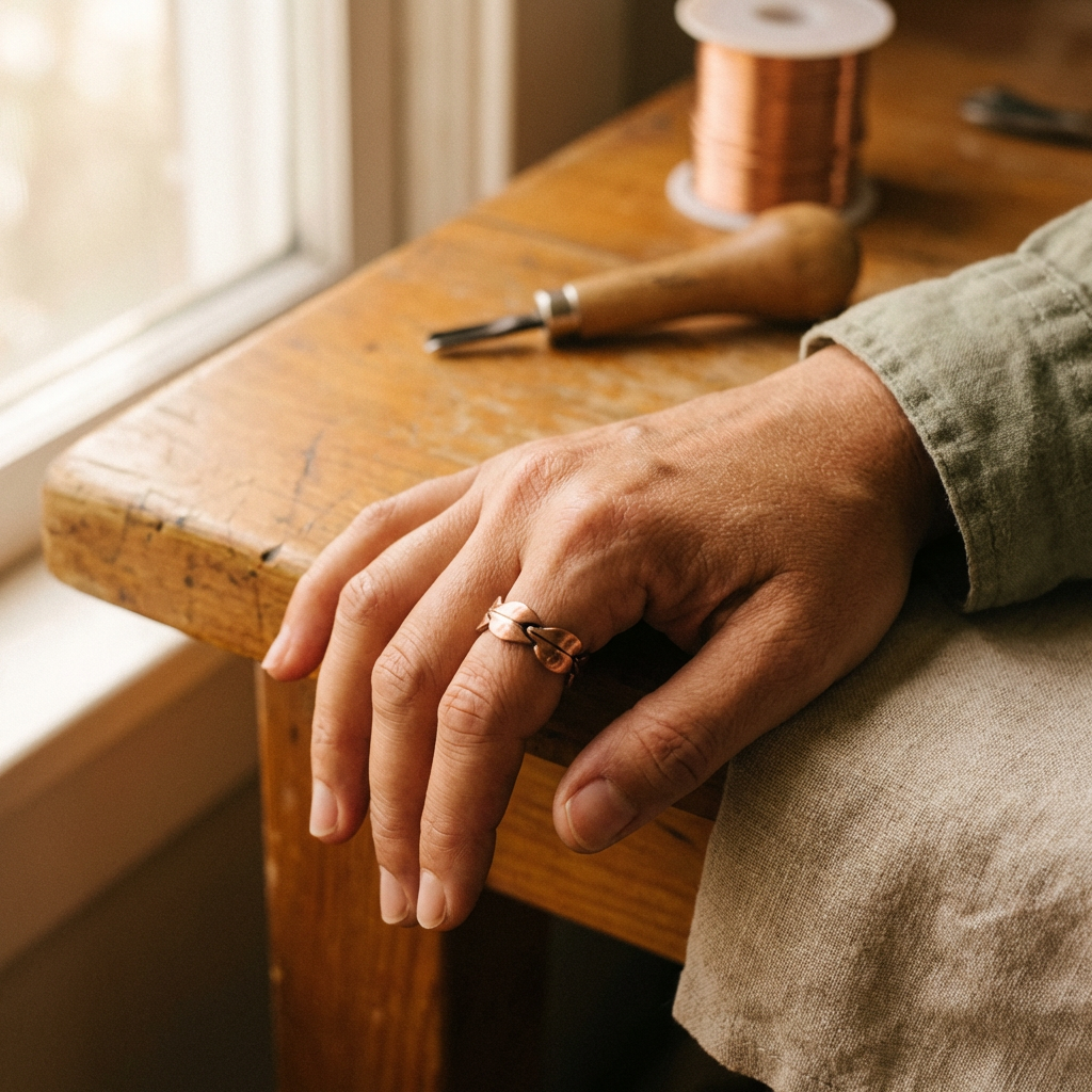 Rita's Bind Copper Ring