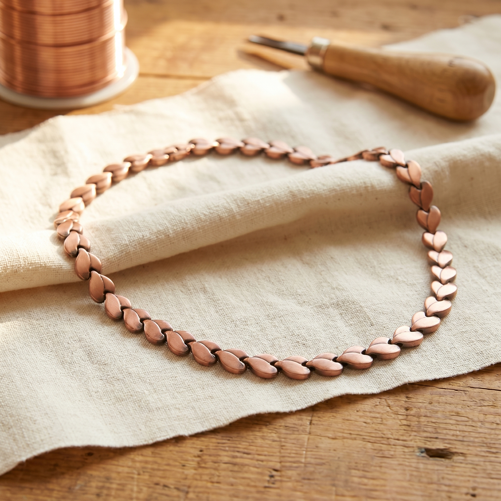 Rita's Briar Copper Necklace