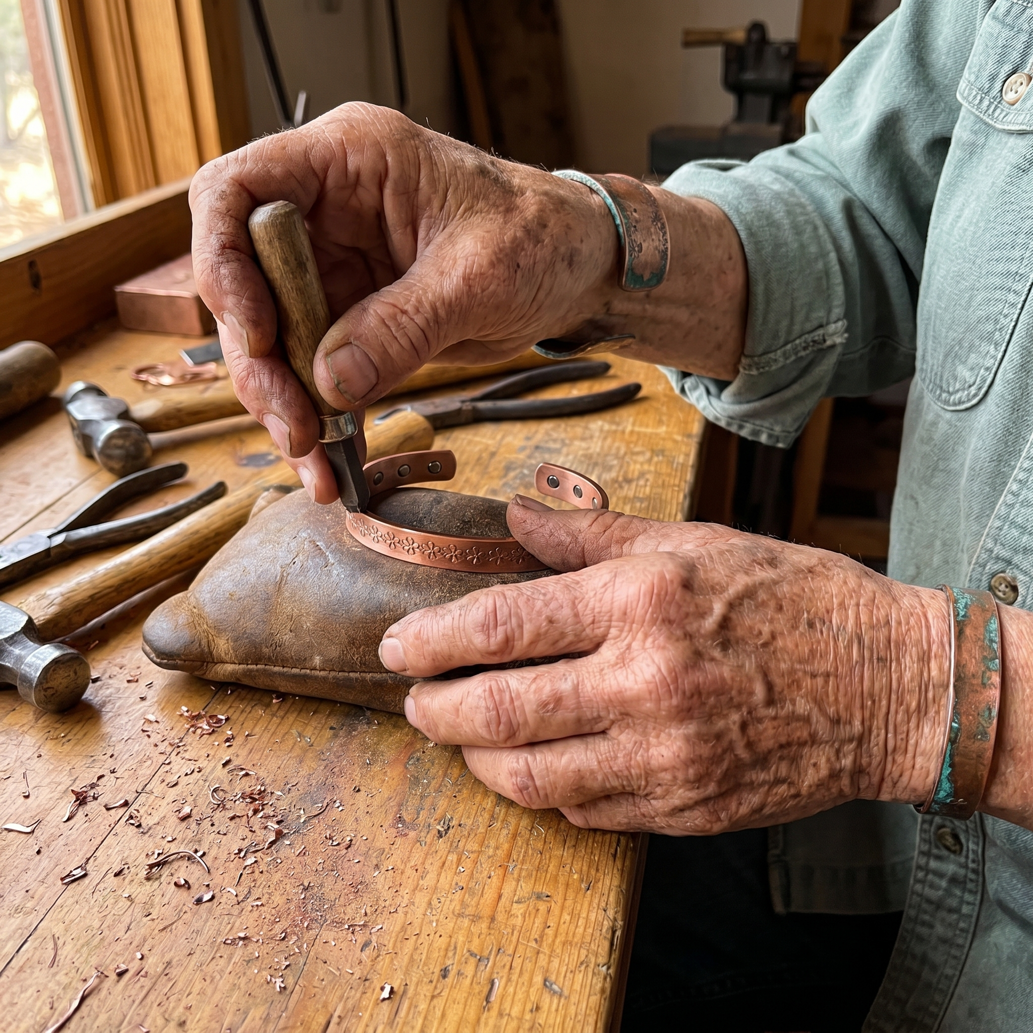 Rita's Loch Copper Bracelet