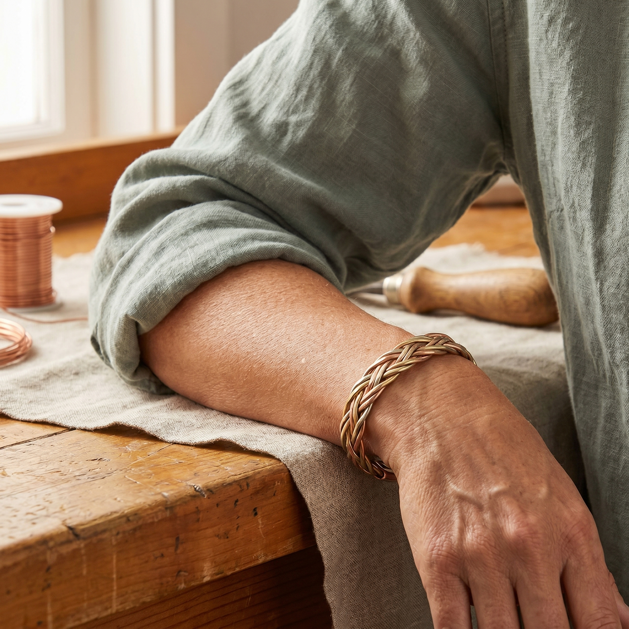 Rita's Mire Copper Bracelet