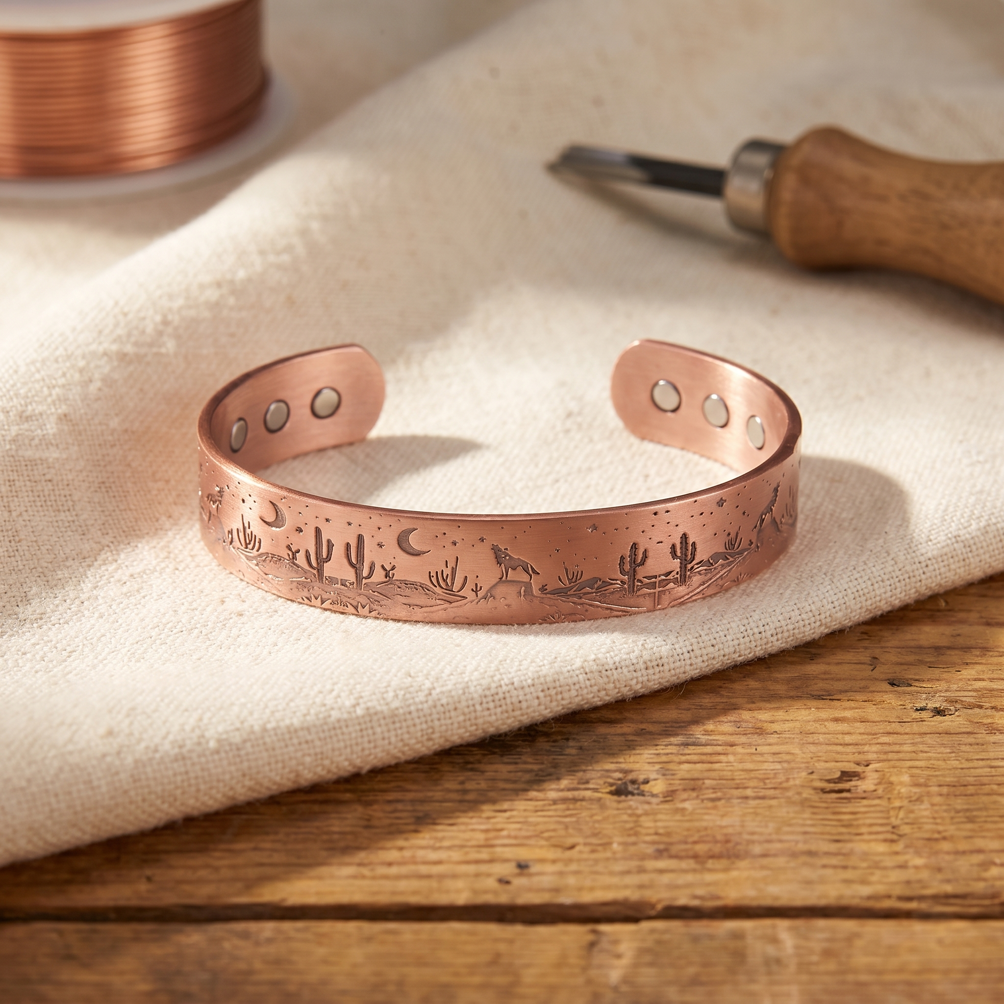 Rita's Cove Copper Bracelet