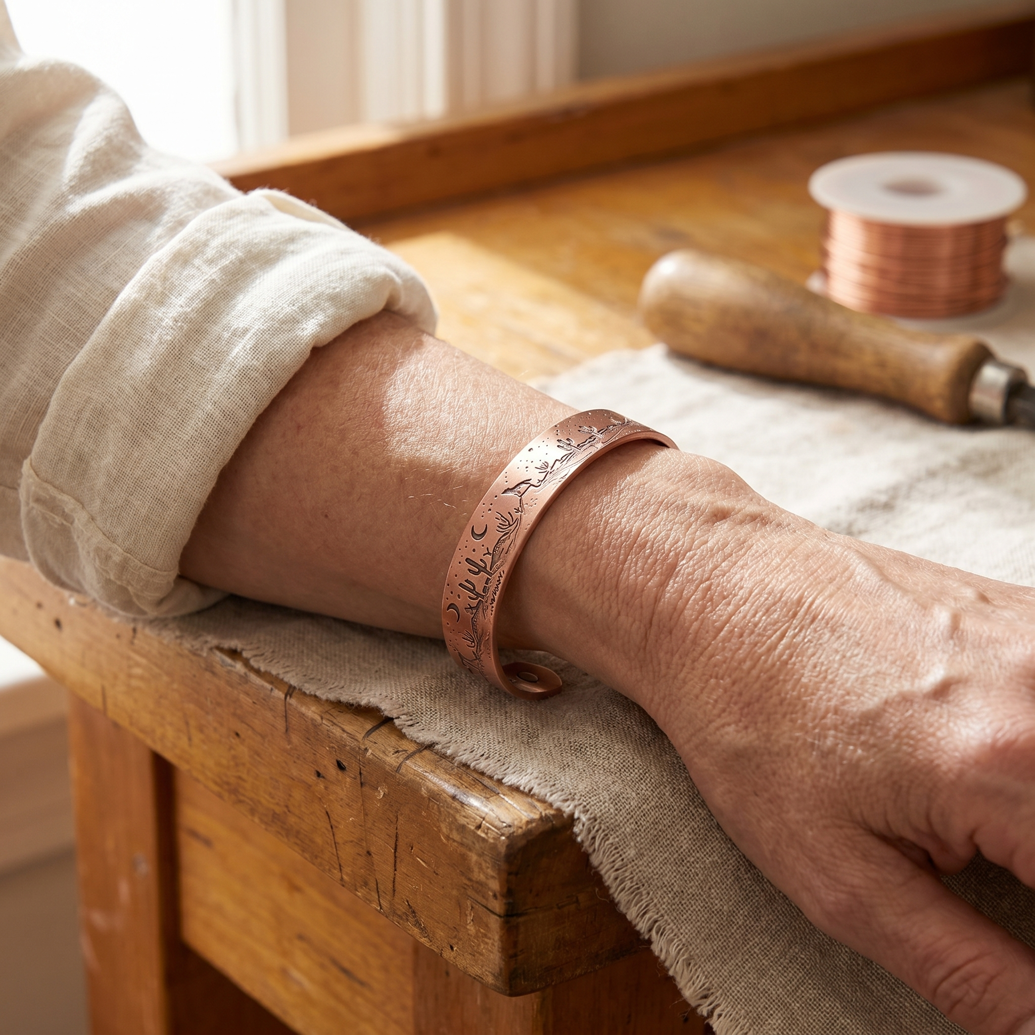 Rita's Cove Copper Bracelet