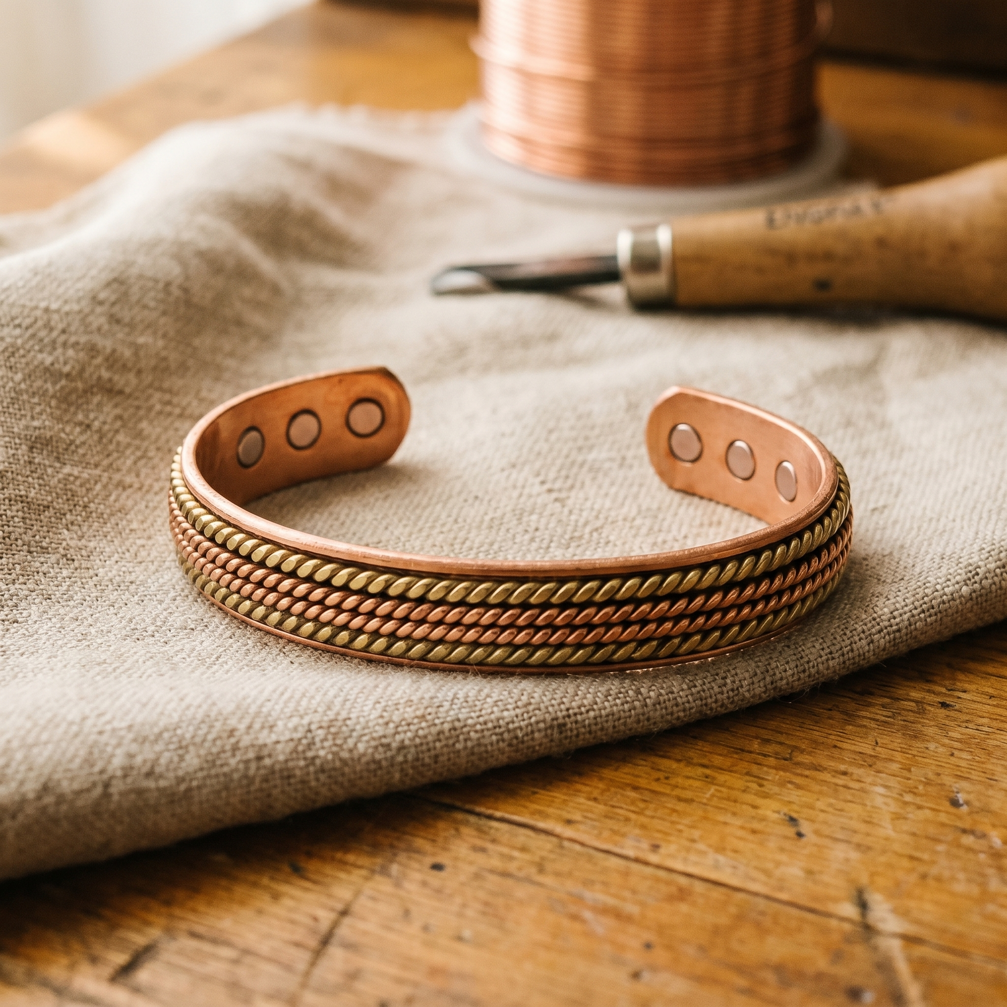 Rita's Forge Copper Bracelet