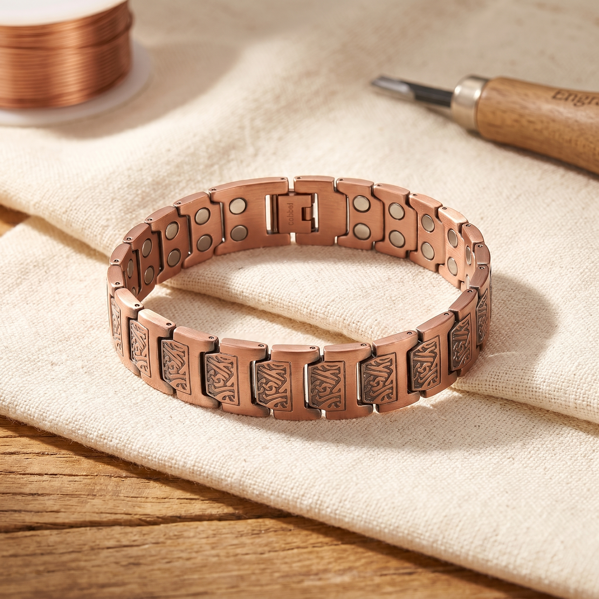 Rita's Glen Men's Copper Bracelet