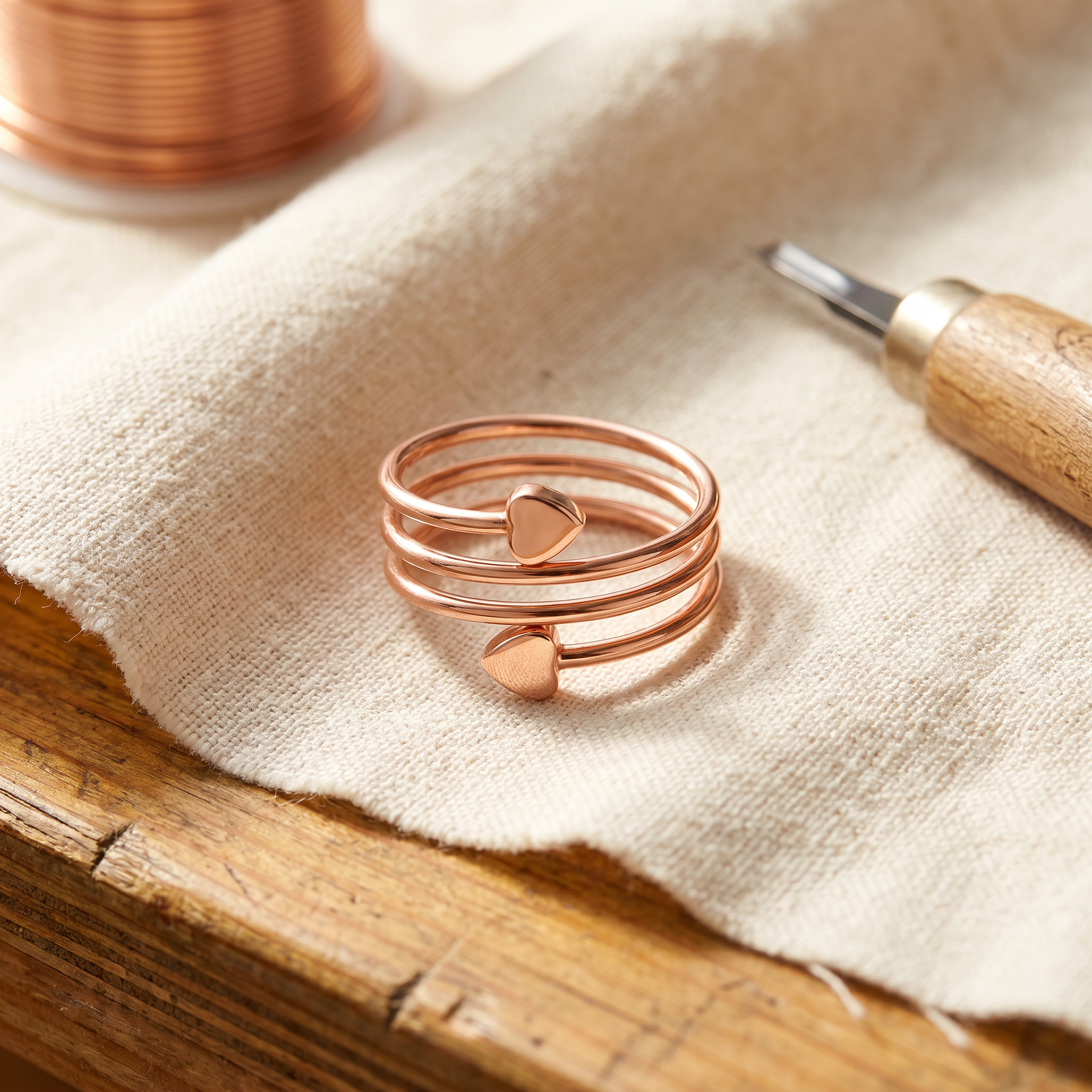 Rita's Haven Copper Ring