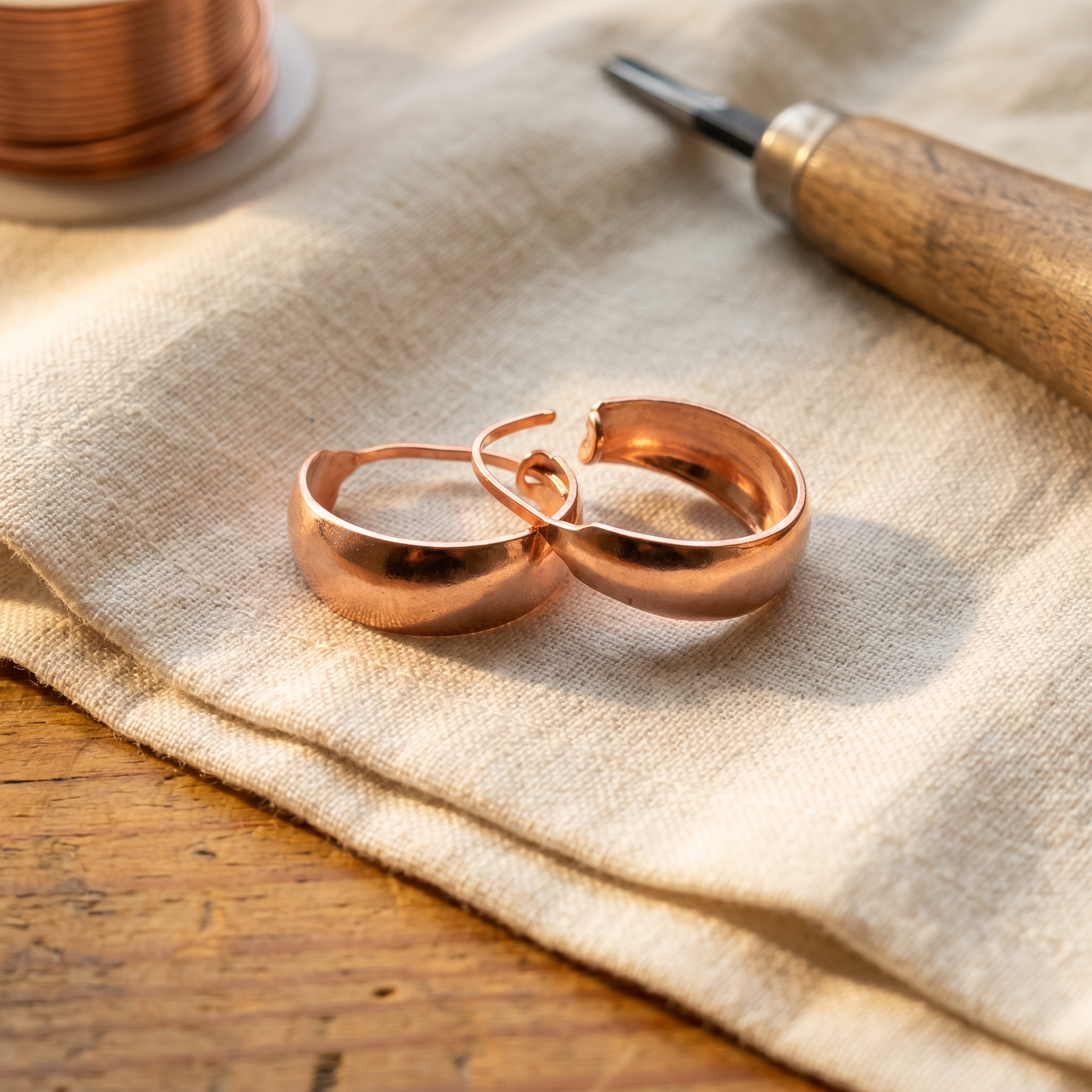 Rita's Dell Copper Earrings