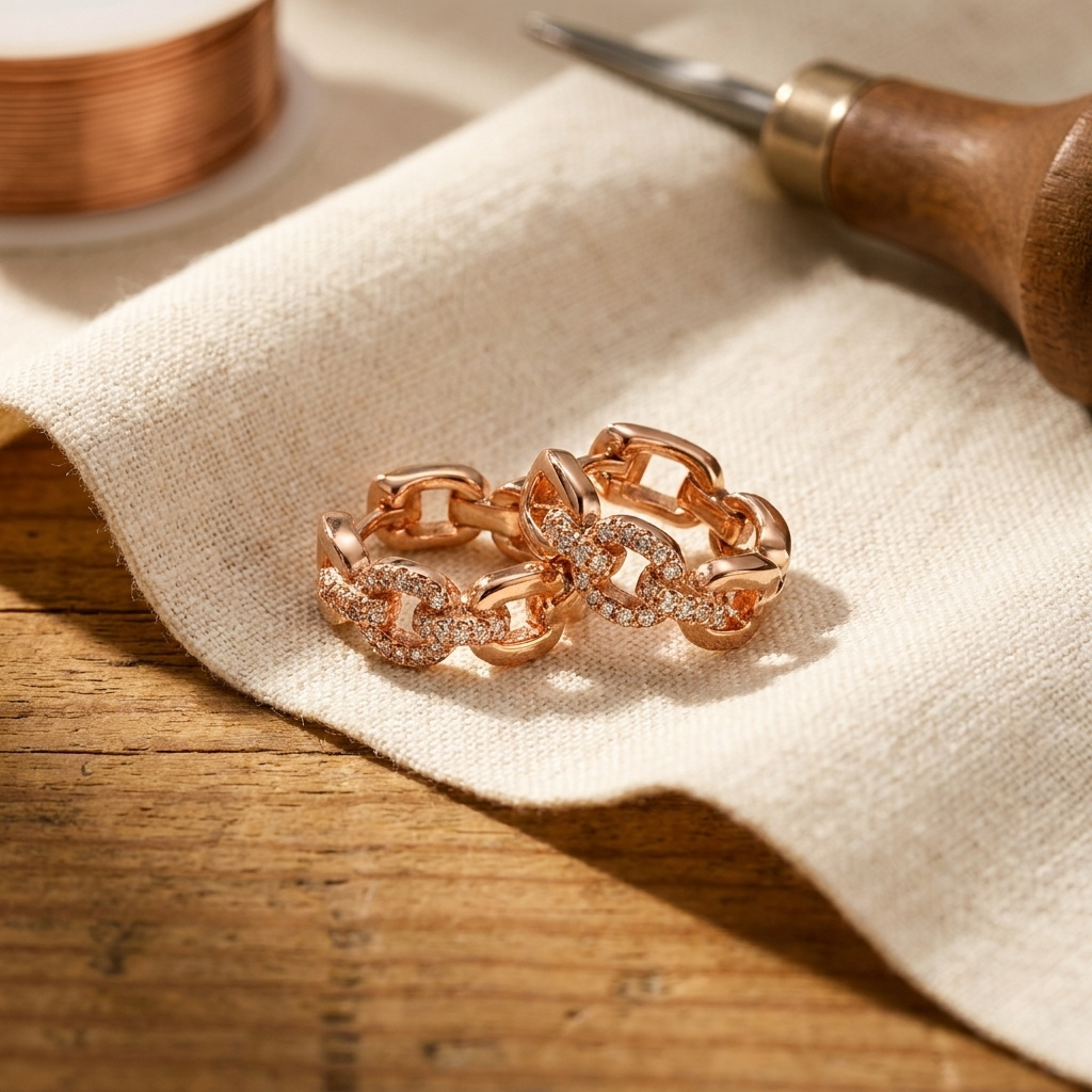 Rita's Tor Copper Earrings