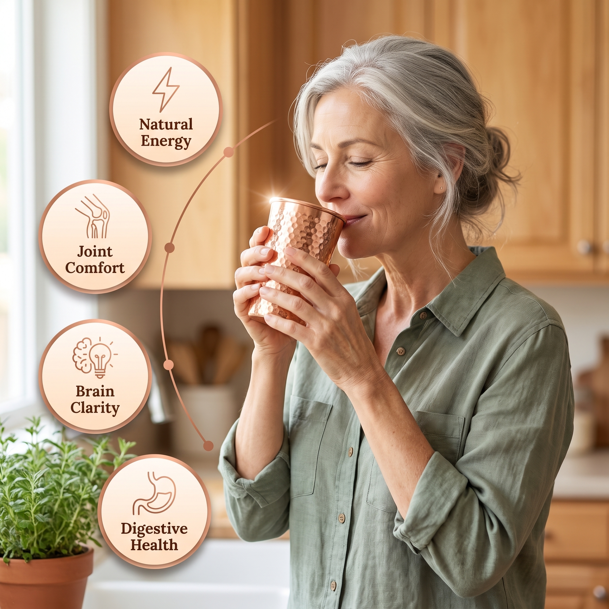 Rita's Pure Copper Cup