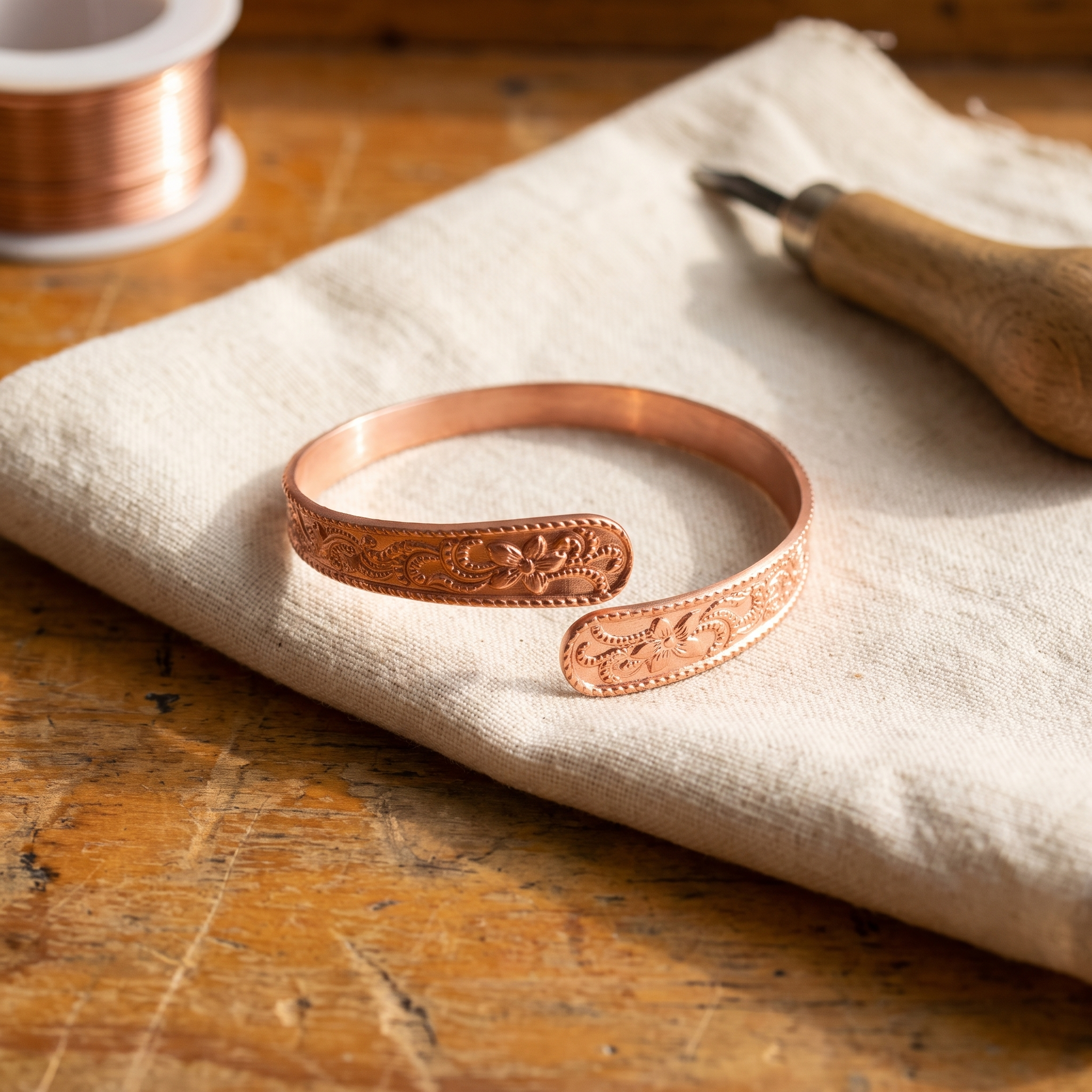 Rita's Moor Copper Bracelet