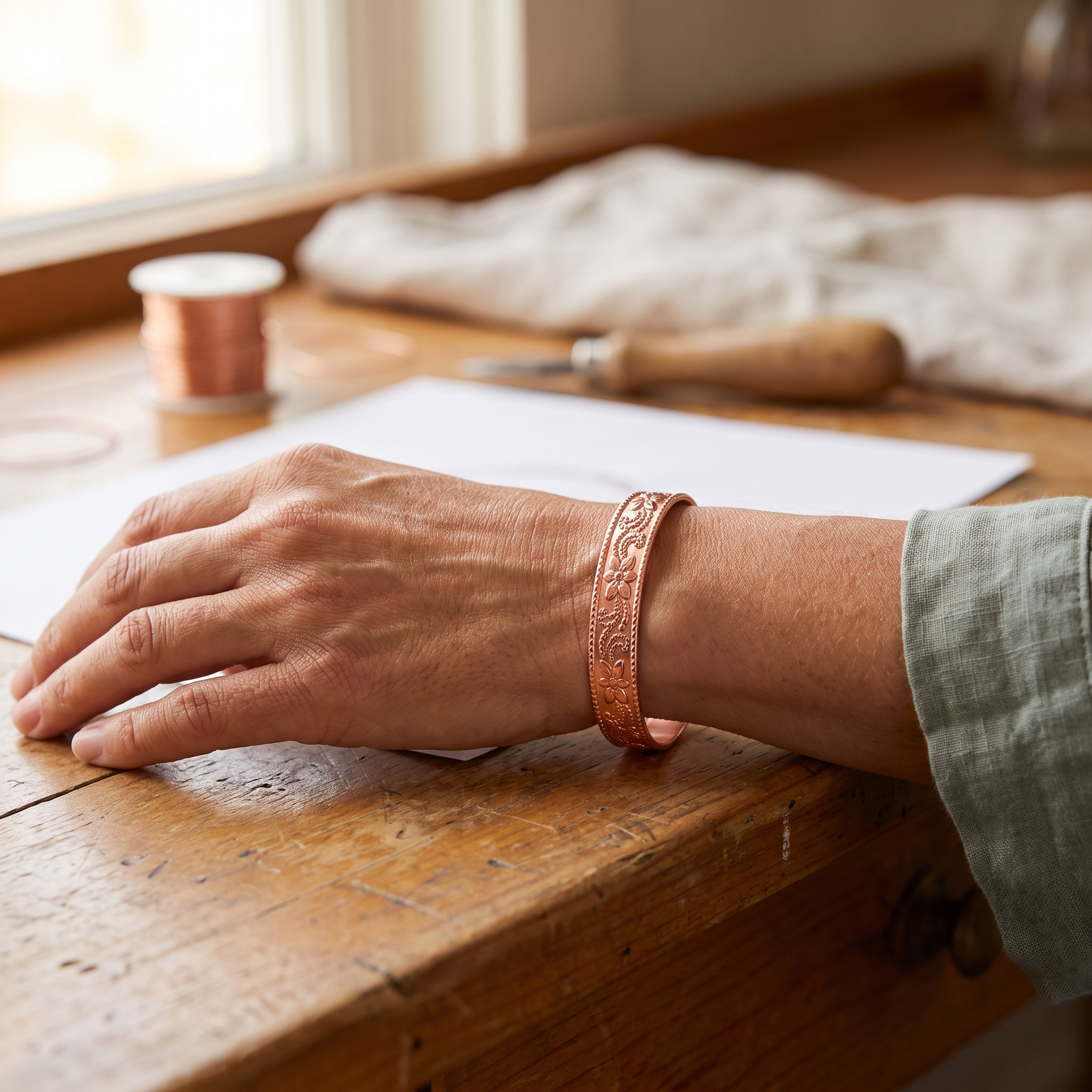 Rita's Moor Copper Bracelet