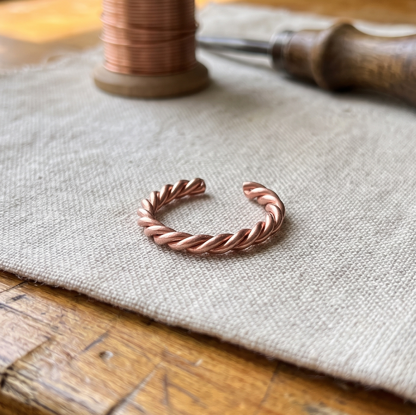 Rita's Copper Tensor Ring