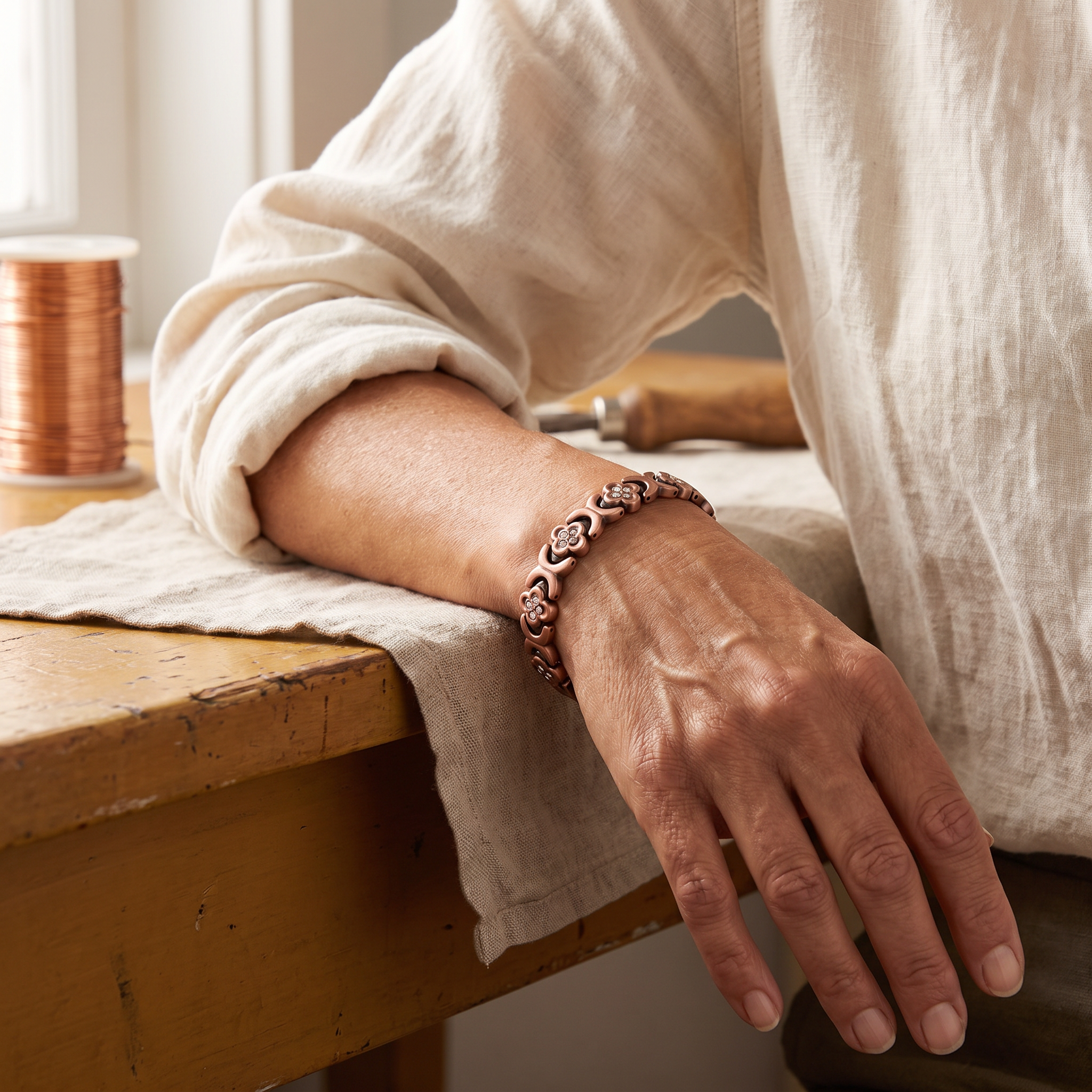 Rita's Keel Copper Bracelet