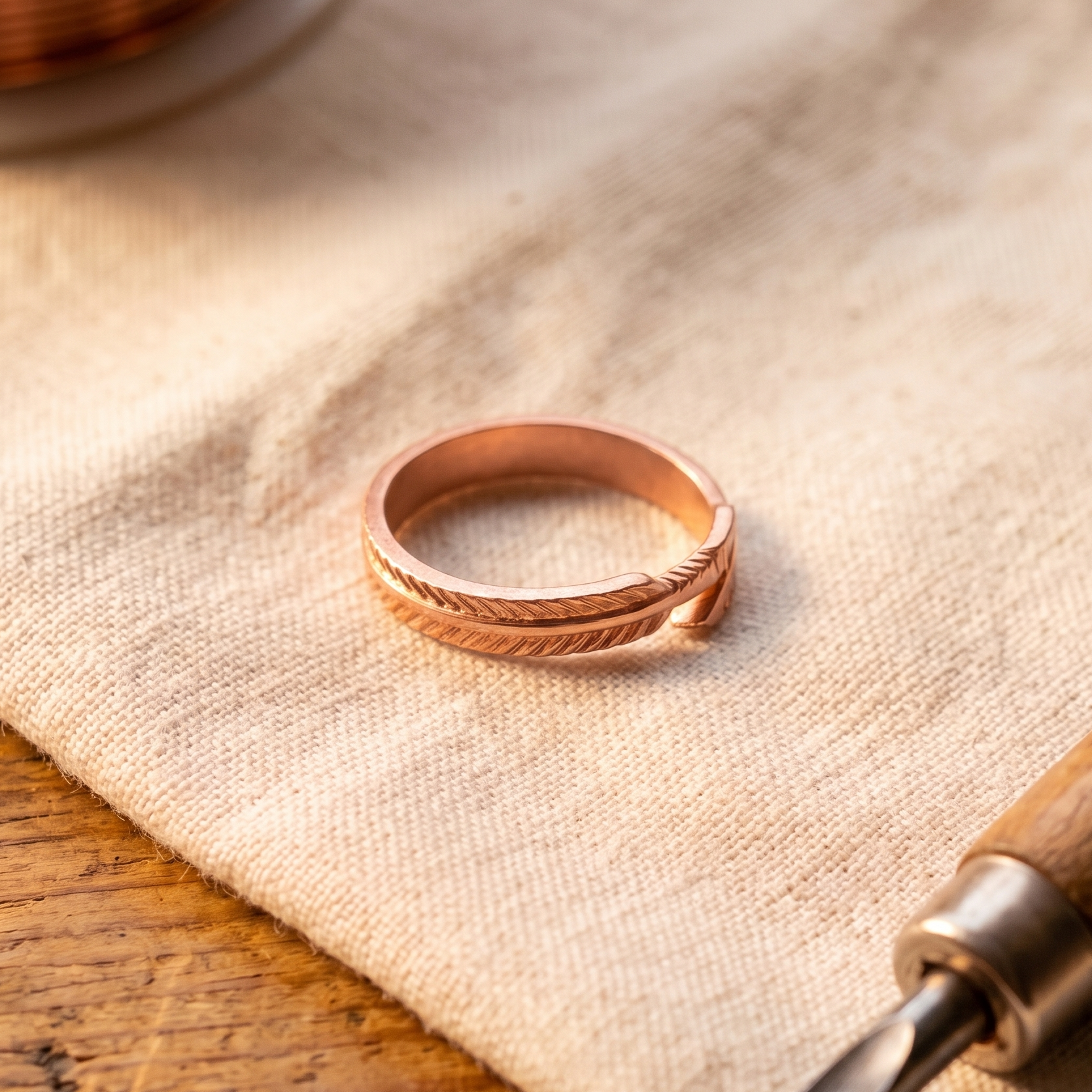 Rita's Root Copper Ring