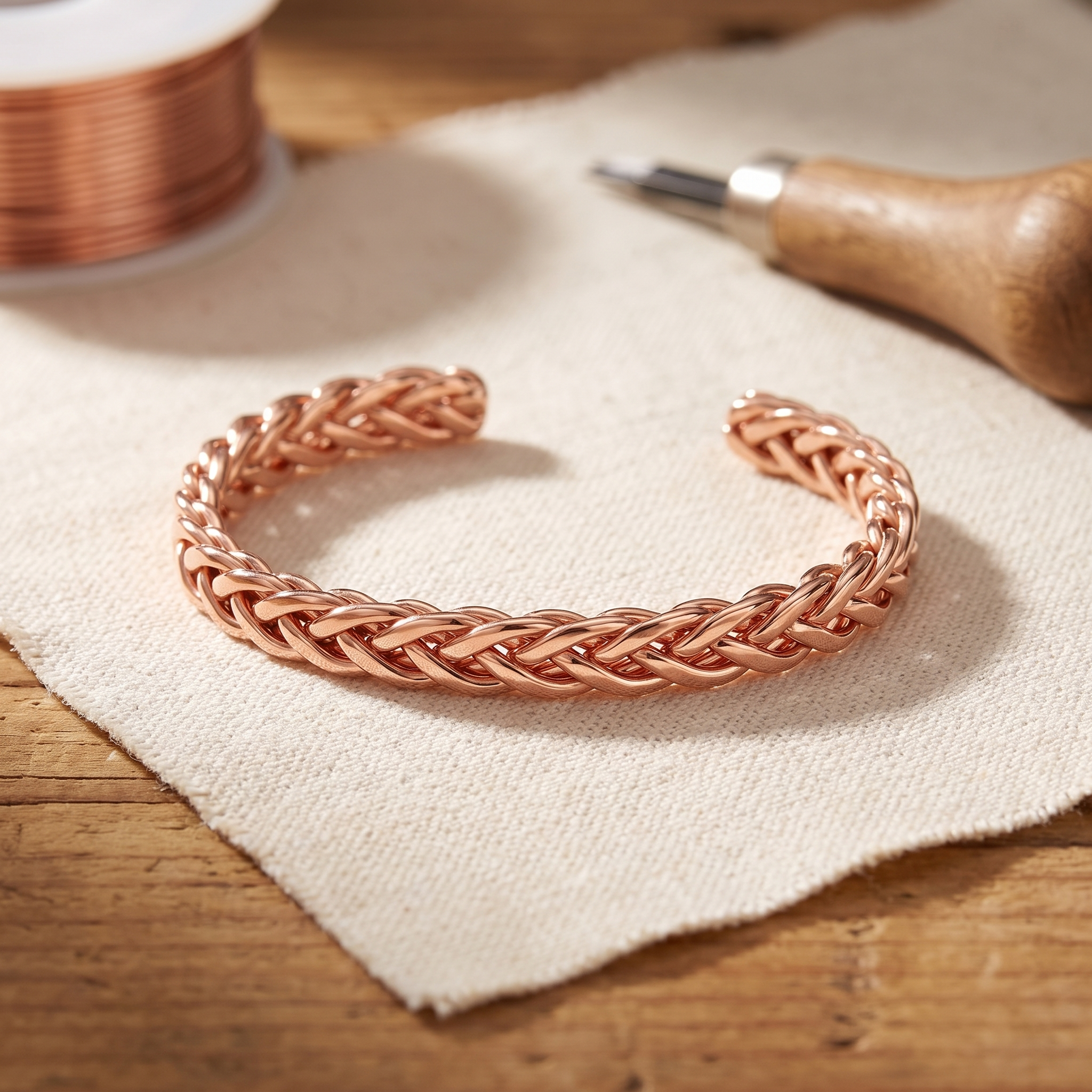 Rita's Bramble Copper Bracelet