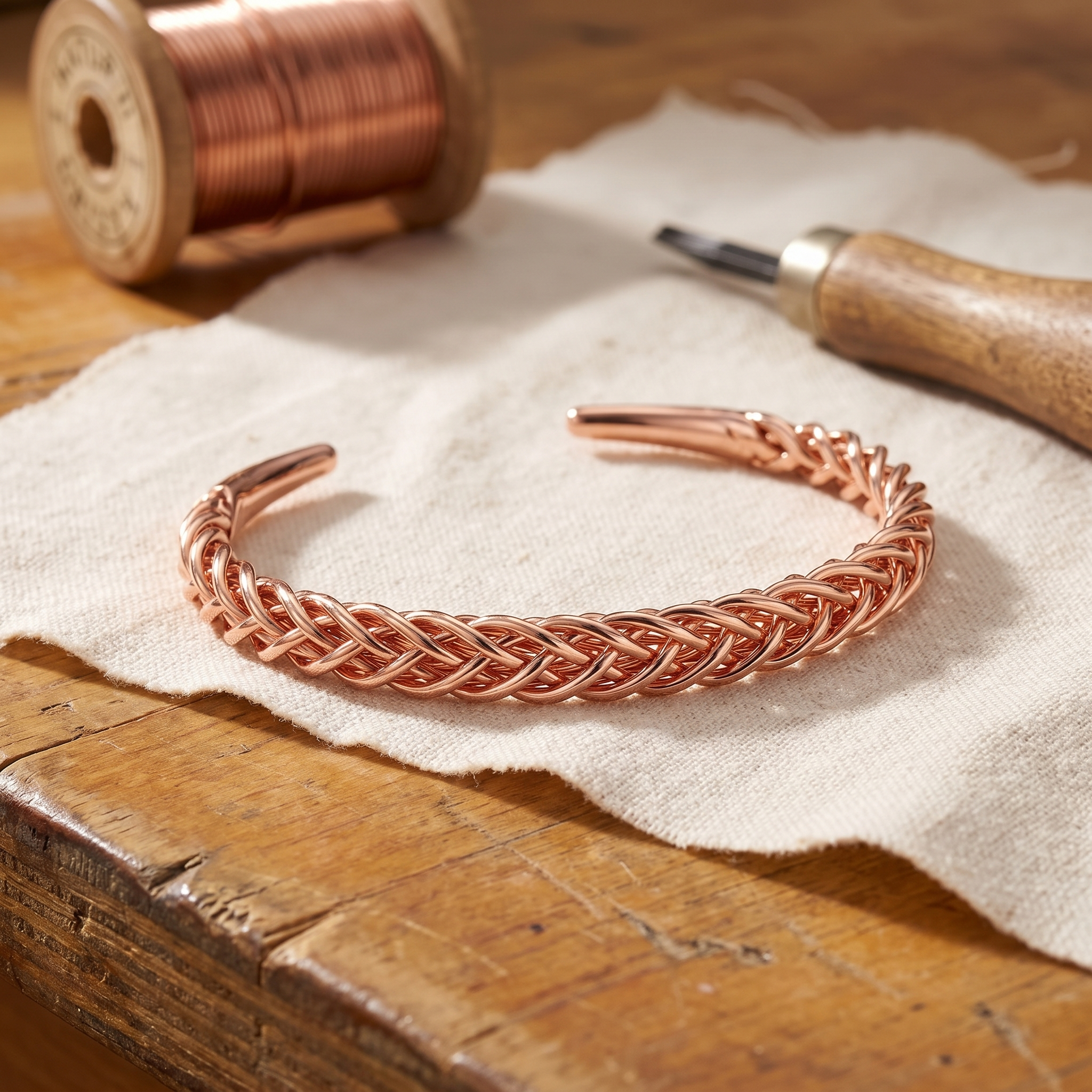 Rita's Fox Copper Bracelet