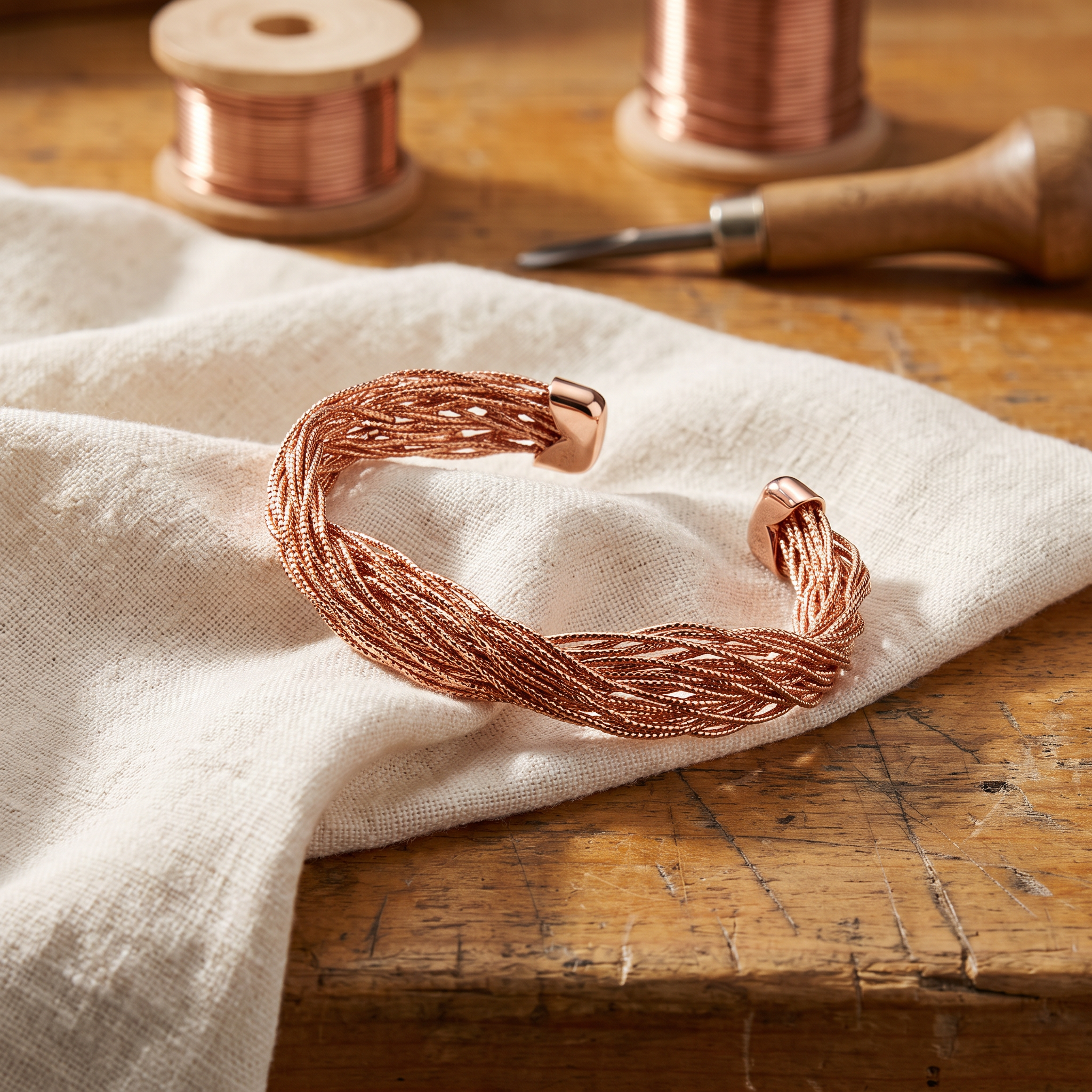 Rita's Finch Copper Bracelet