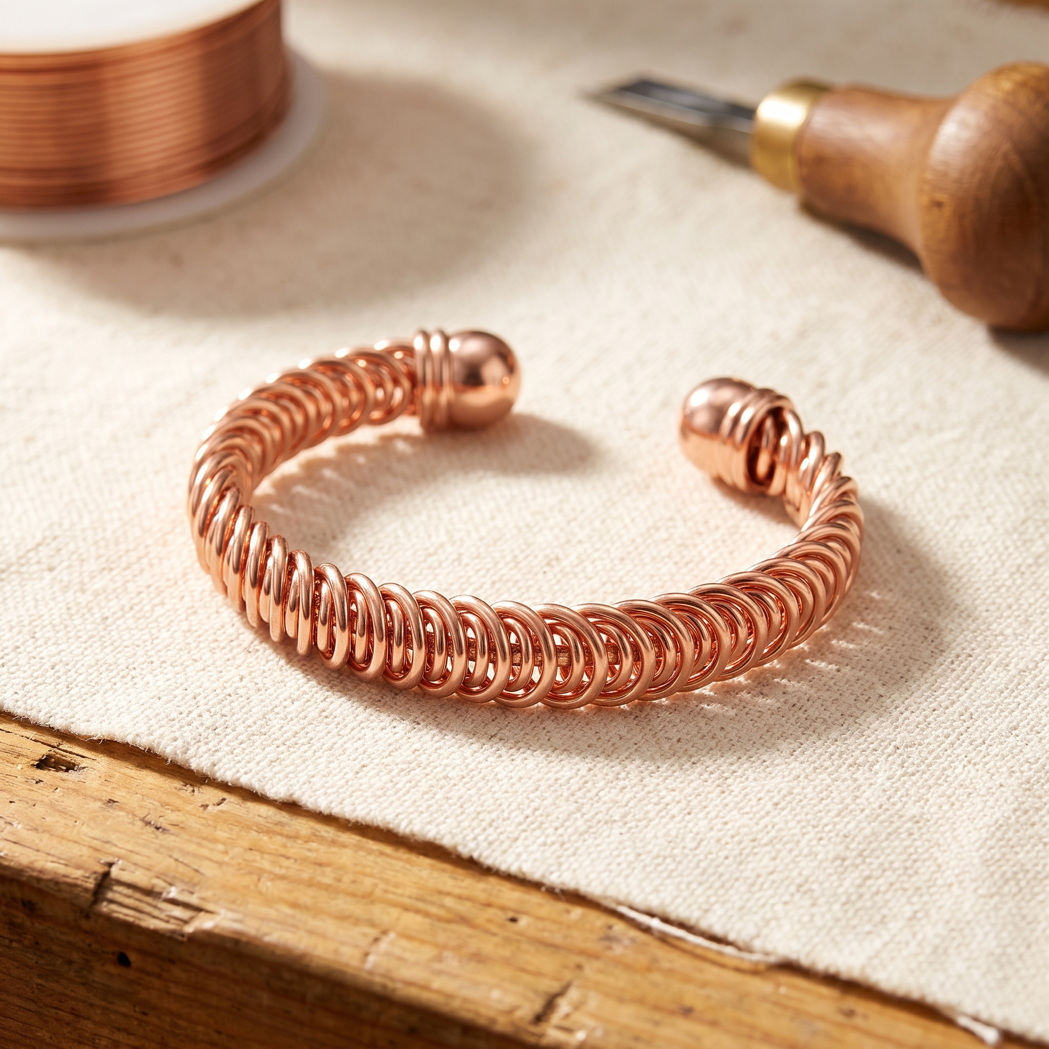 Rita's Gust Copper Bracelet