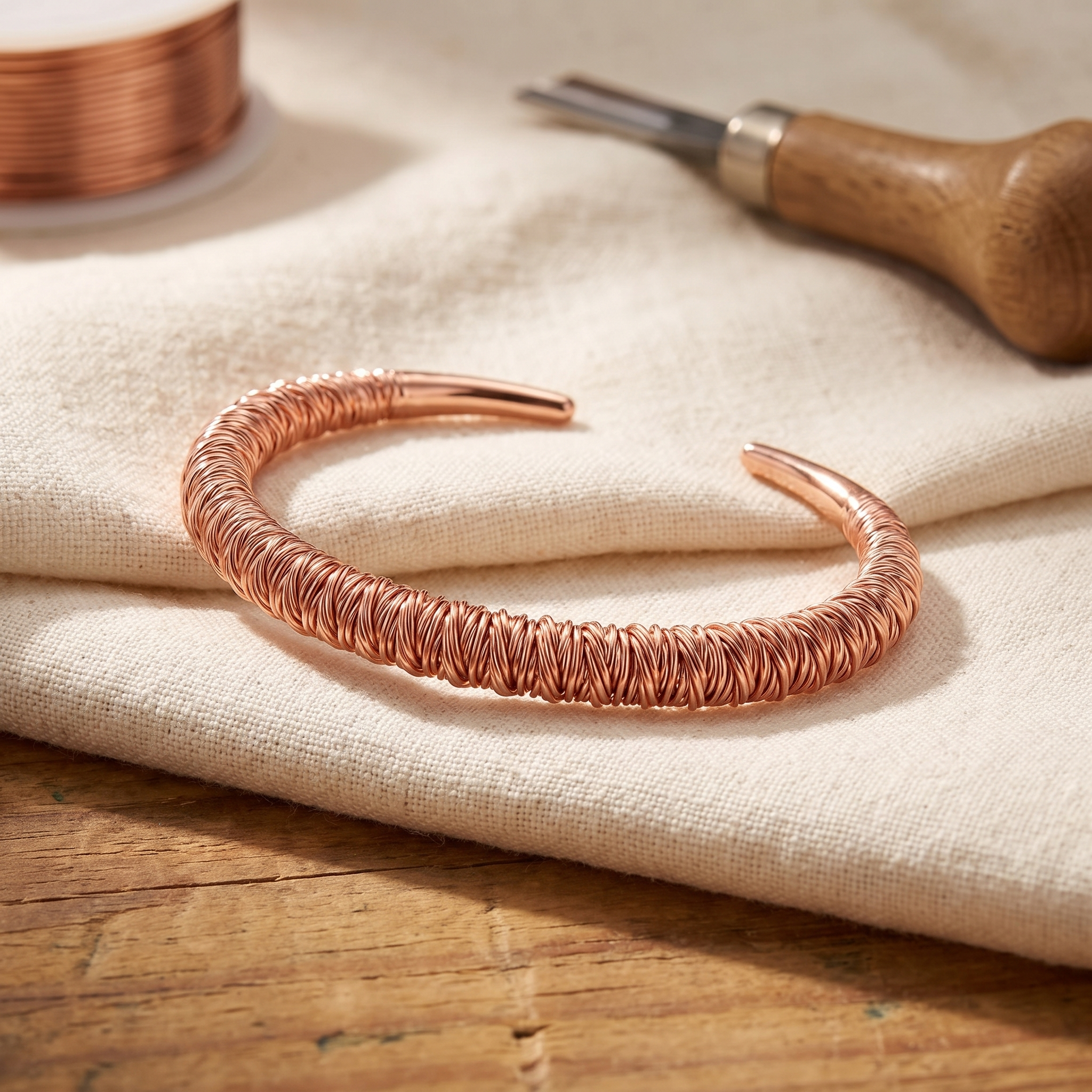 Rita's Fjord Copper Cuff