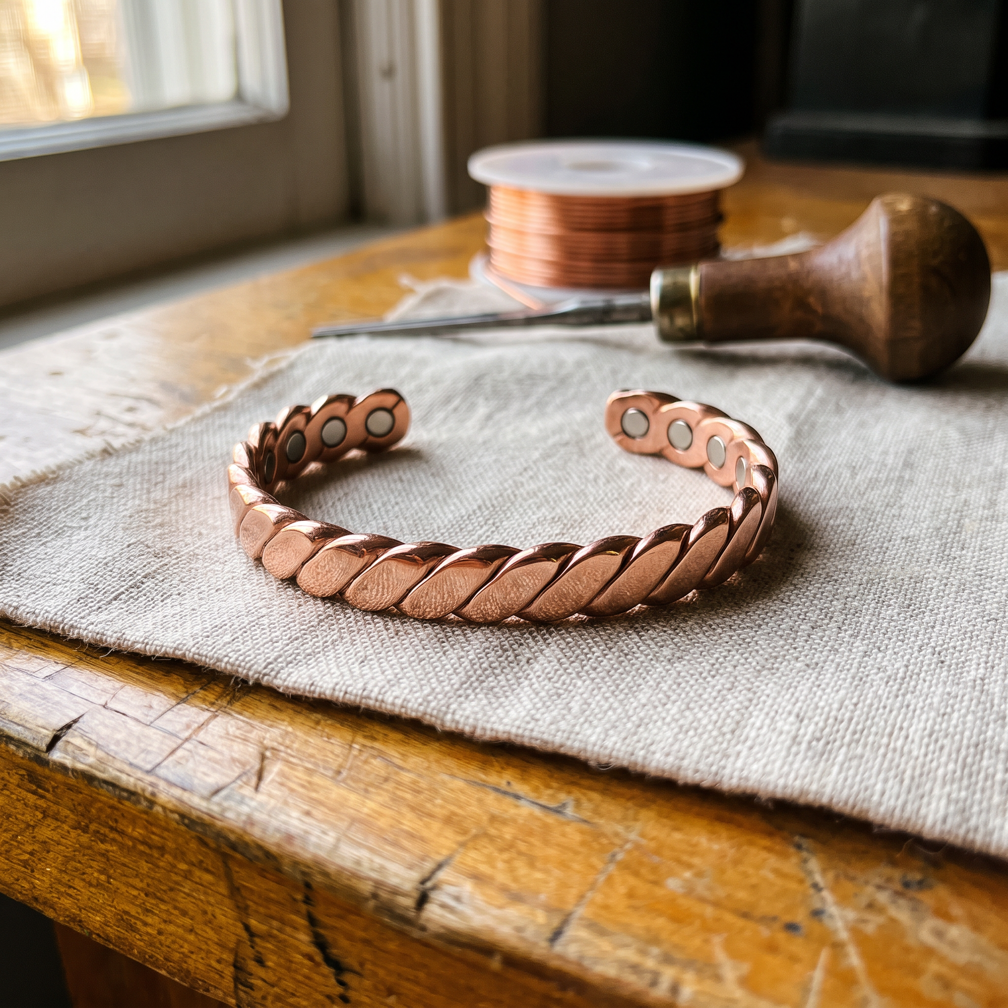 Rita's Bough Copper Bracelet