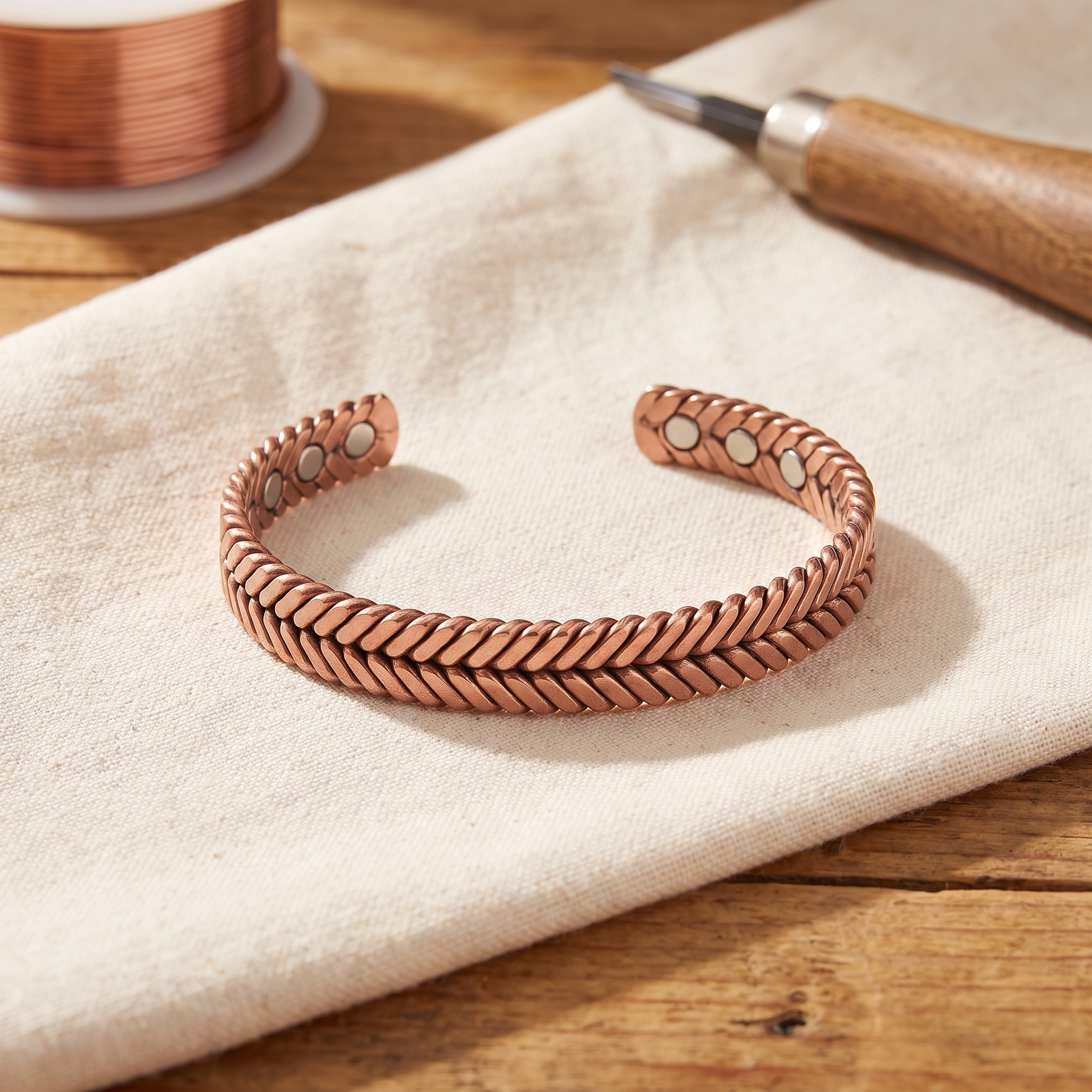 Rita's Furze Copper Bracelet