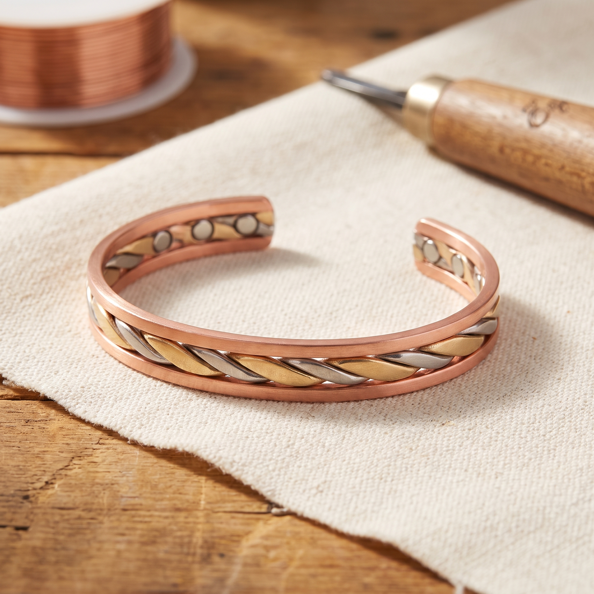 Rita's Bud Copper Bracelet